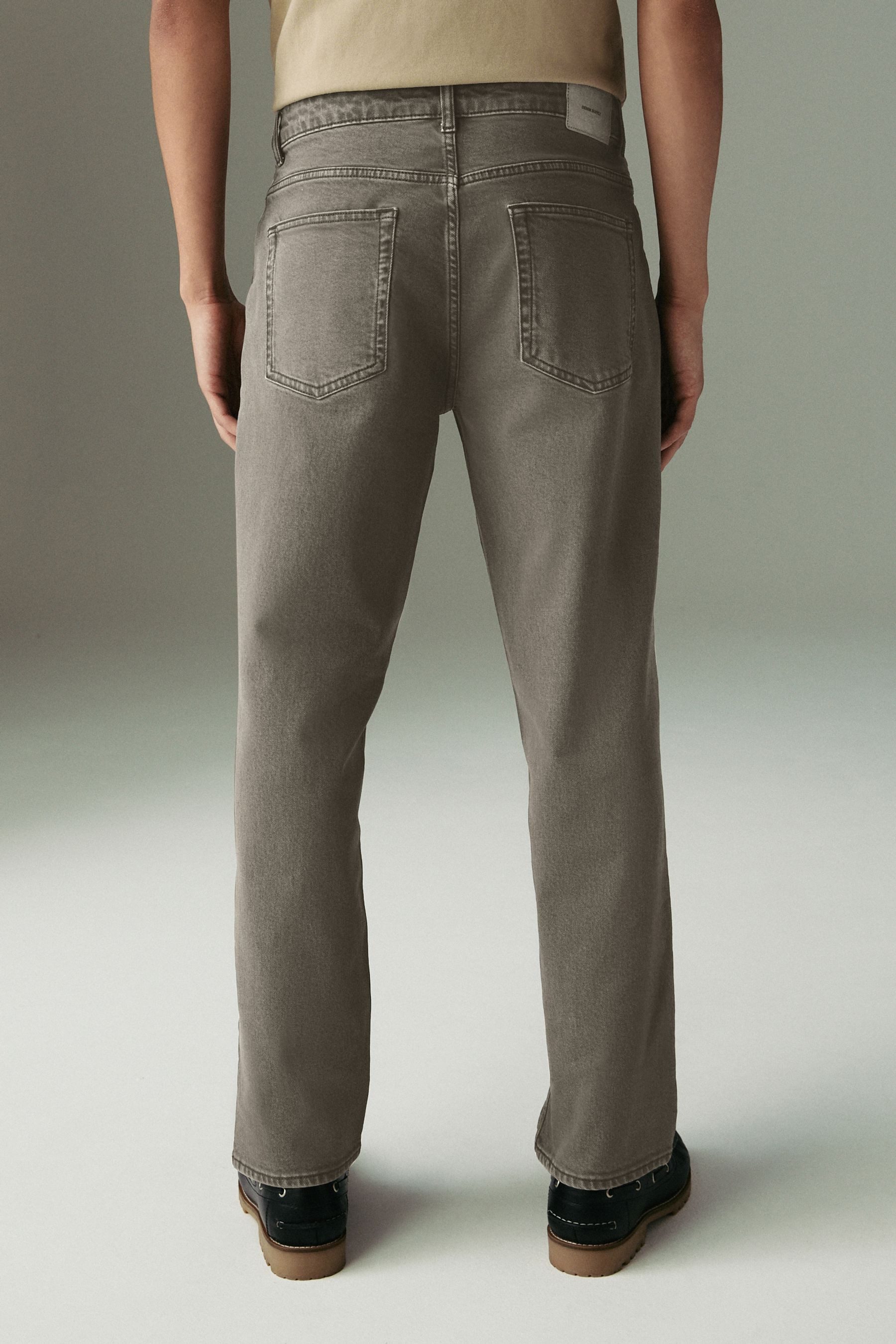 Next Straight-Jeans Authentic Straight Fit Stretchjeans, günstig online kaufen