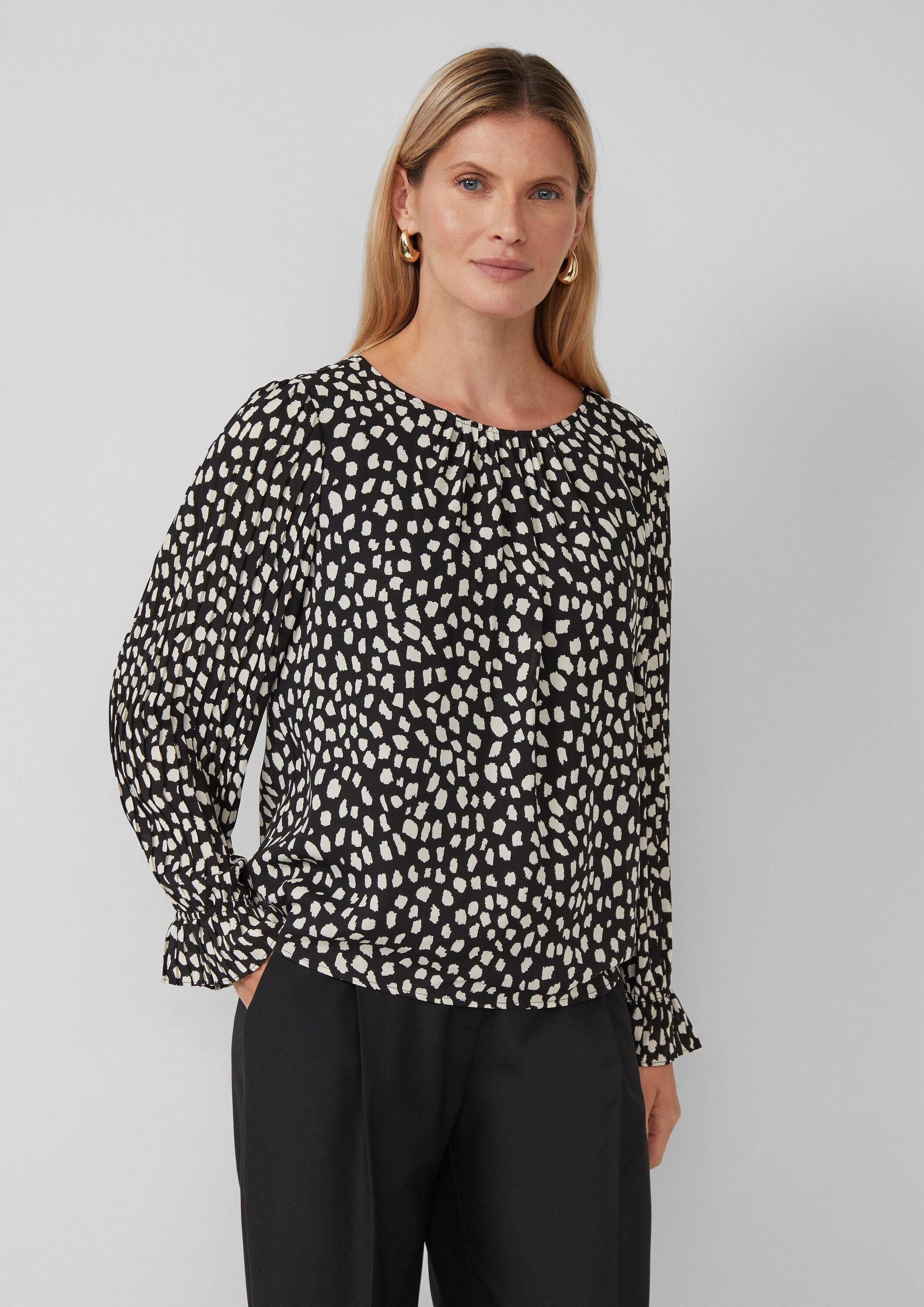 s.Oliver Langarmbluse Bluse Festliche Bluse: Regular günstig online kaufen