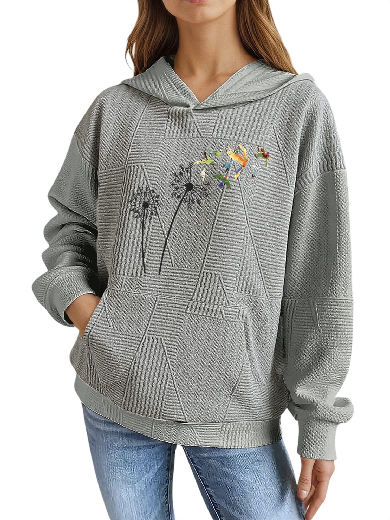 PYLIKE Hoodie Damen Wintermode Hoodie mit günstig online kaufen