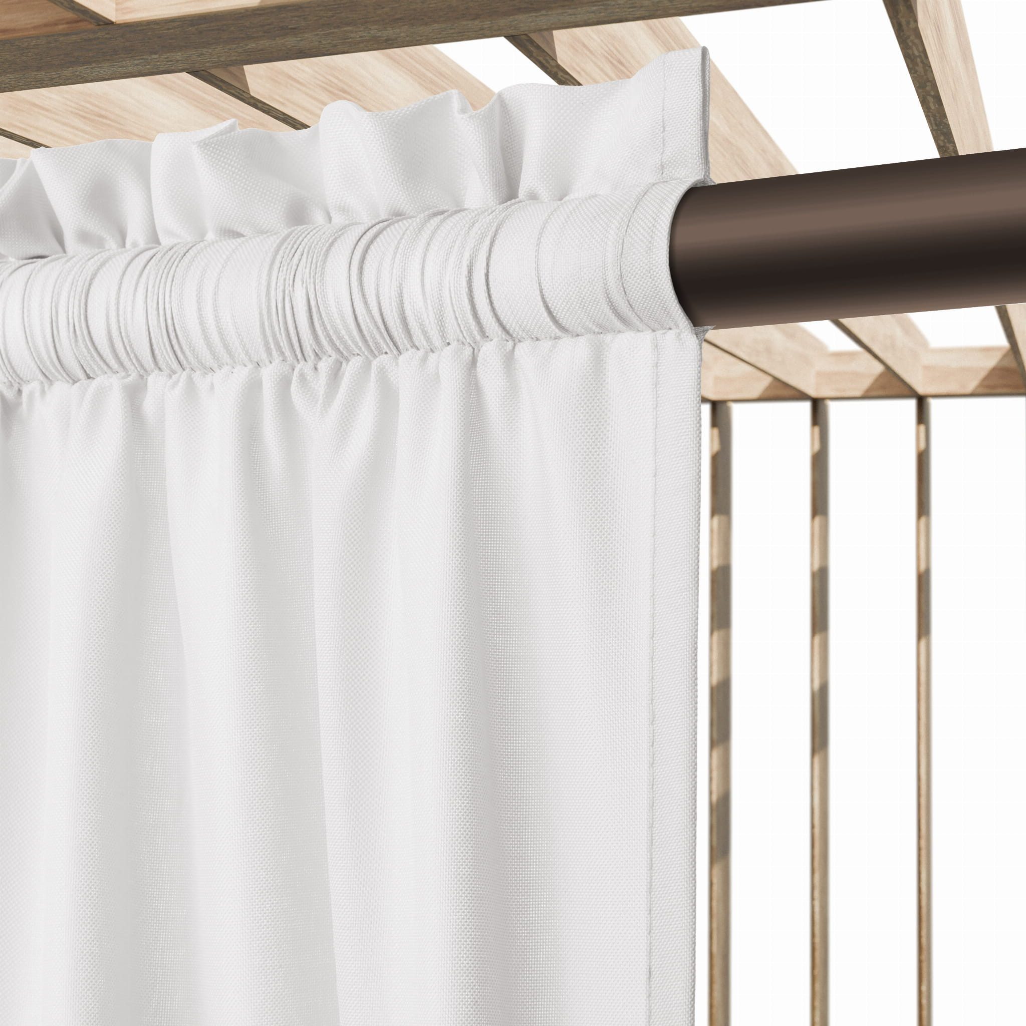 SIIN Outdoorgardine Wasserdichter Terrassenvorhang auf Band günstig online kaufen