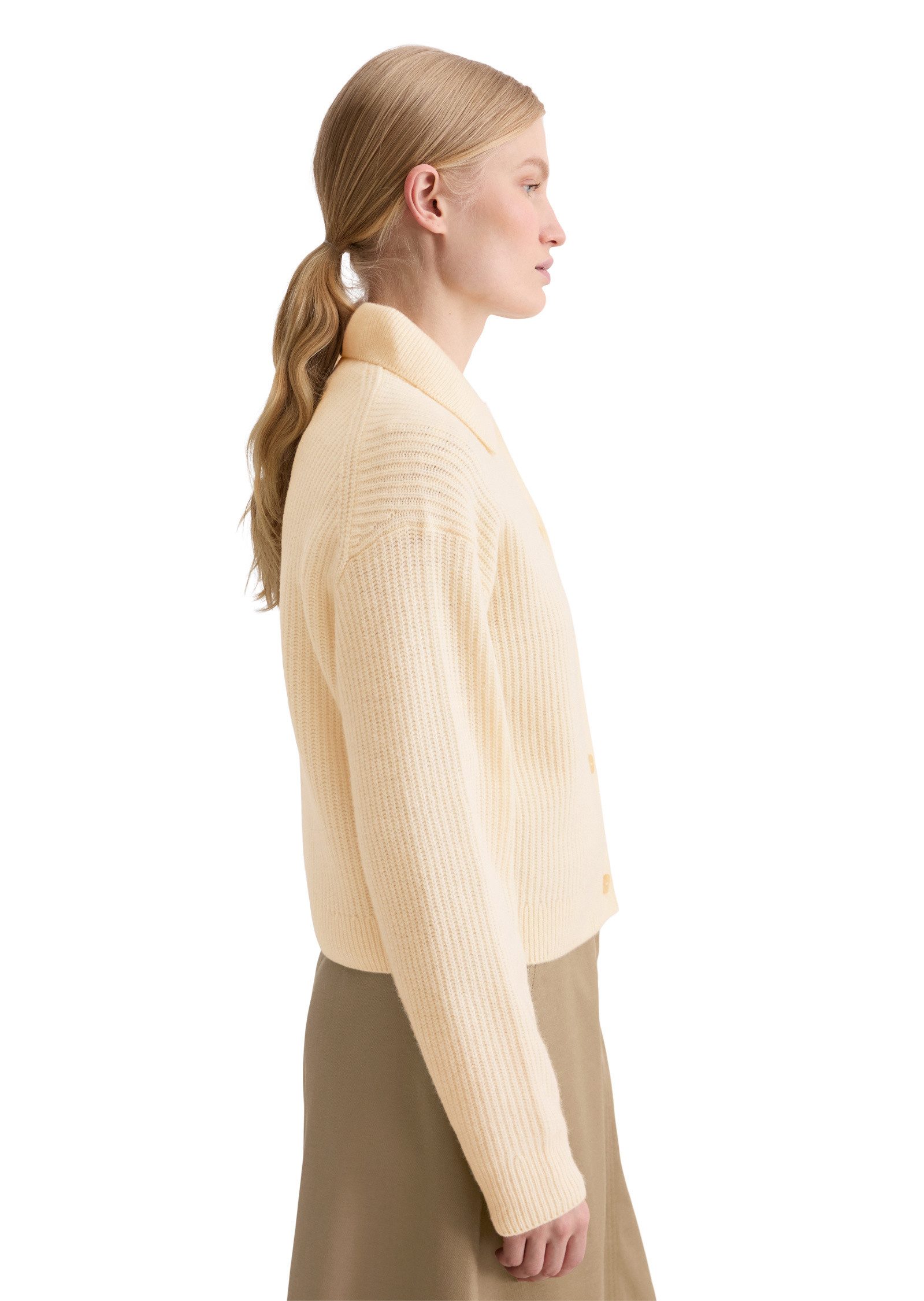 Marc O'Polo Cardigan aus weichem Merinowolle-Mix günstig online kaufen