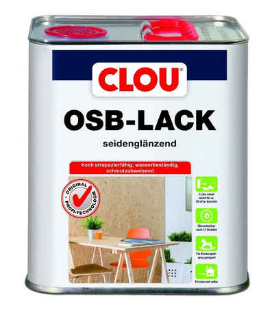 CLOU Lack Clou OSB Lack 3 L seidenglänzend