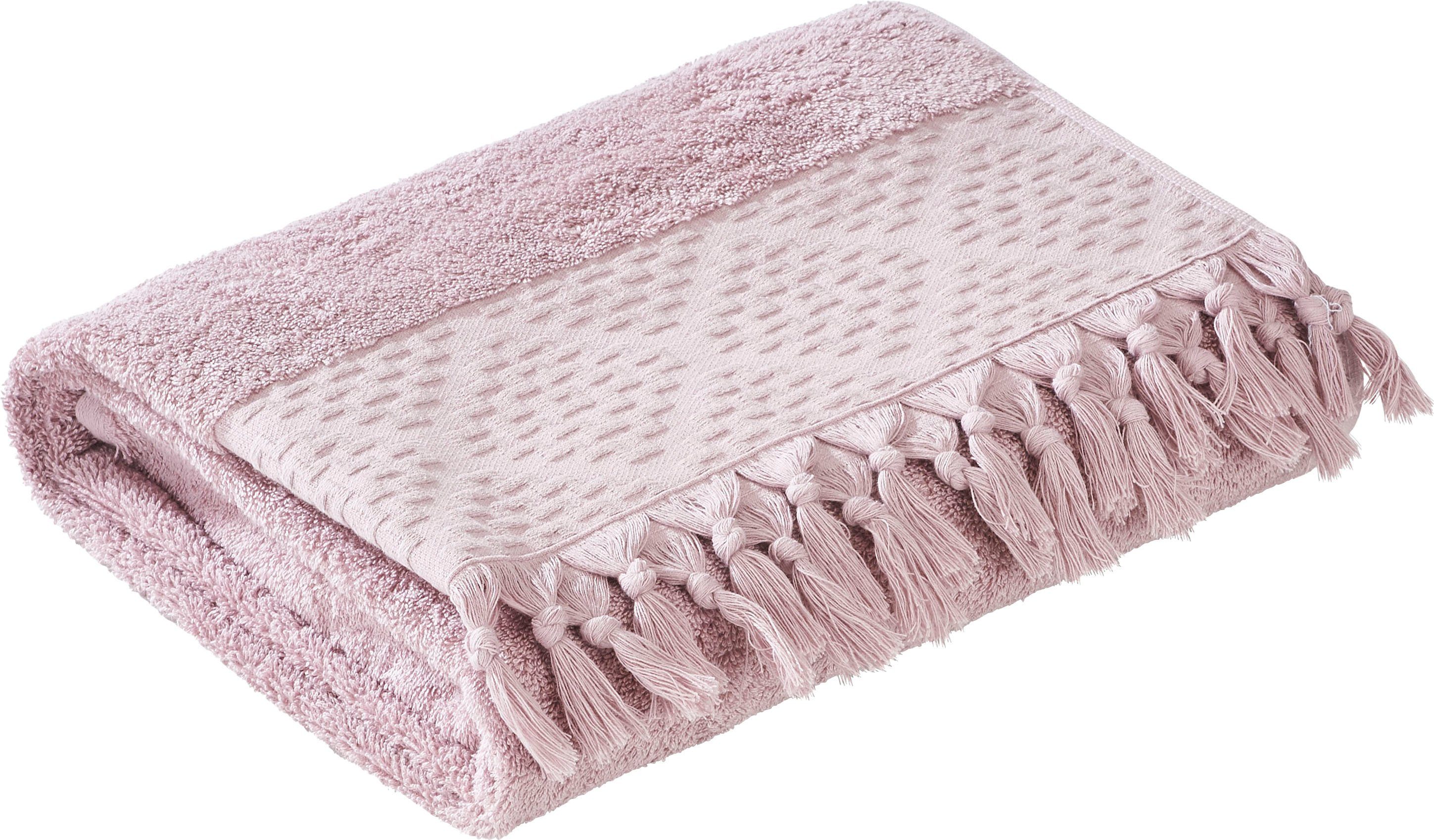 done.® Duschtuch Provence Bohéme, Walkfrottier (1-St), günstig online kaufen