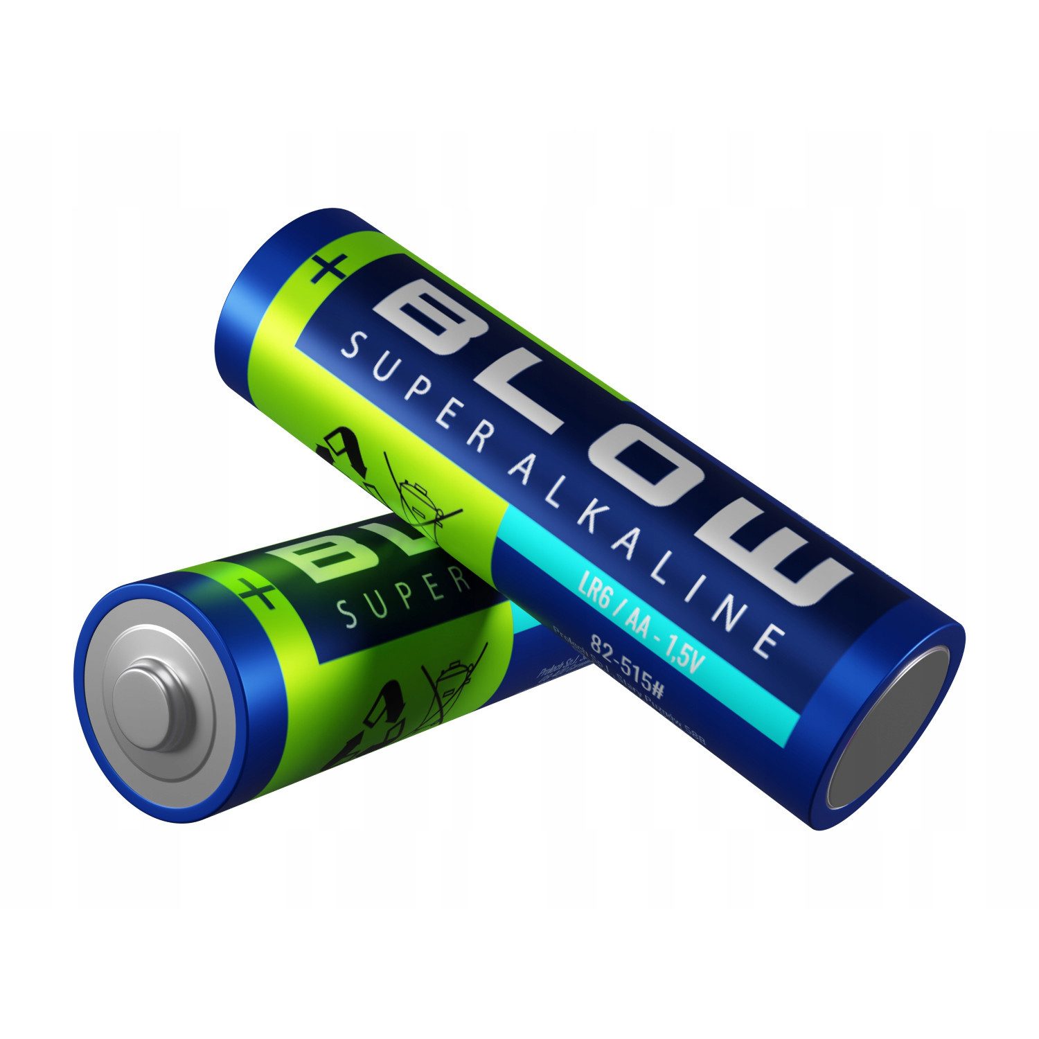 BLOW 40x Alkalibatterie AA LR6 Batterie, LR6, 40er-Pack