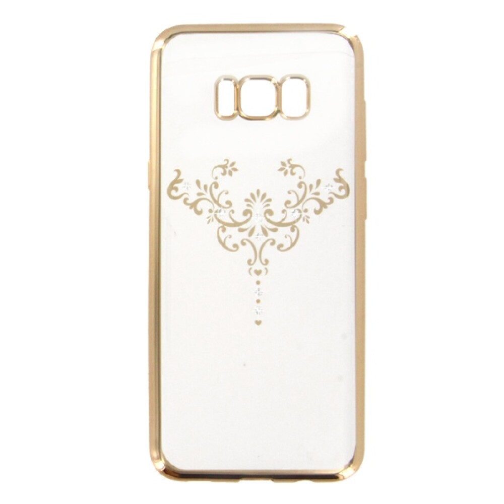 DEVIA Handytasche Original Schutzhülle für Samsung Galaxy S8 Plus Champagner Handy Tasch (Bumper)
