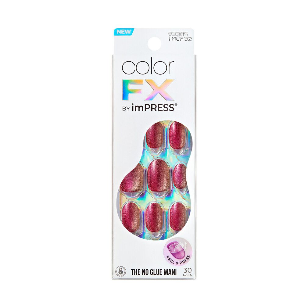 Kiss Nageldesign Zubehör Selbstklebende Nägel iMPRESS Color FX (Walk Out) 30 Stück