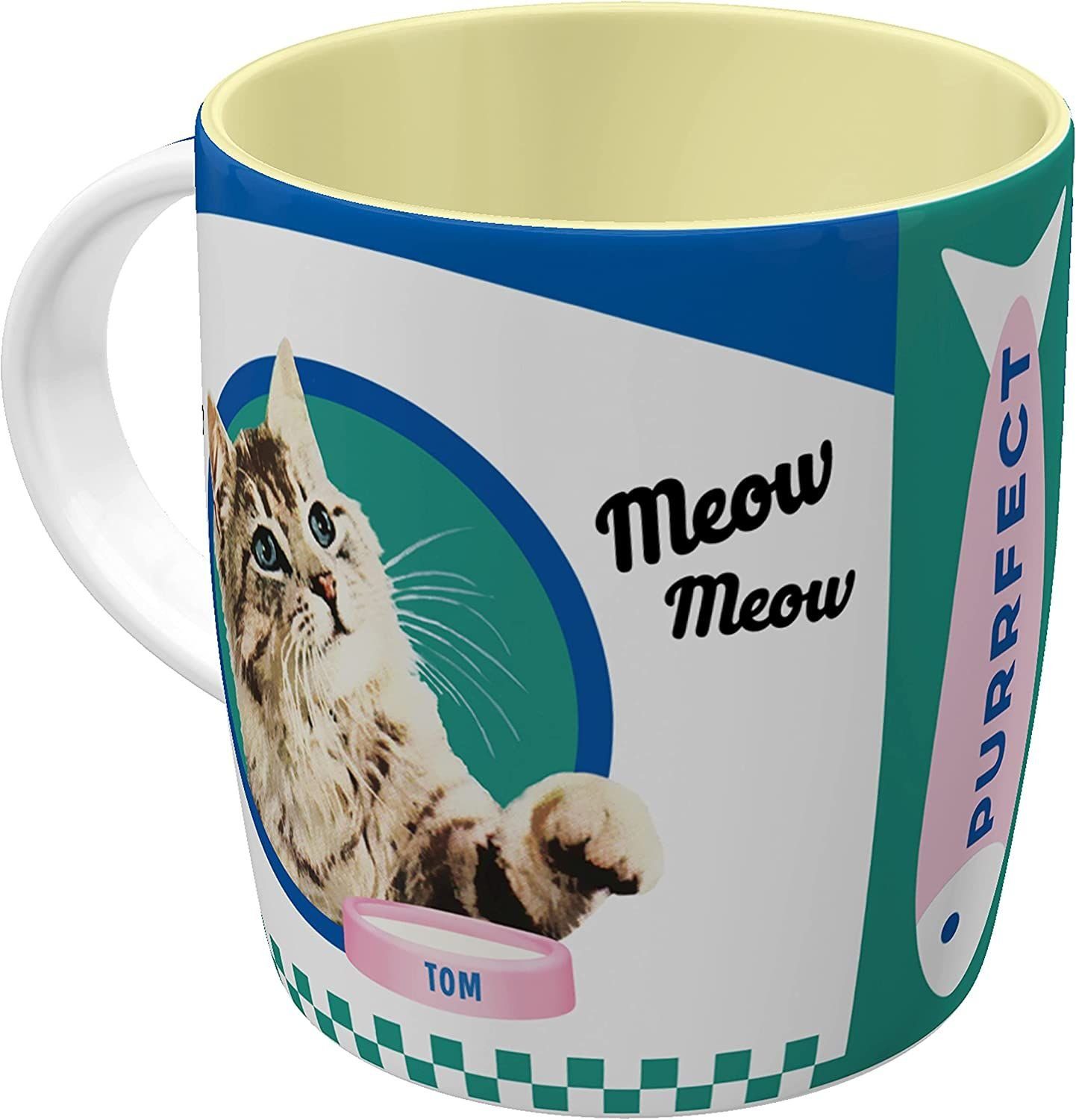 Club - Cats Better Nostalgic-Art Animal Together Tasse Kaffeetasse -