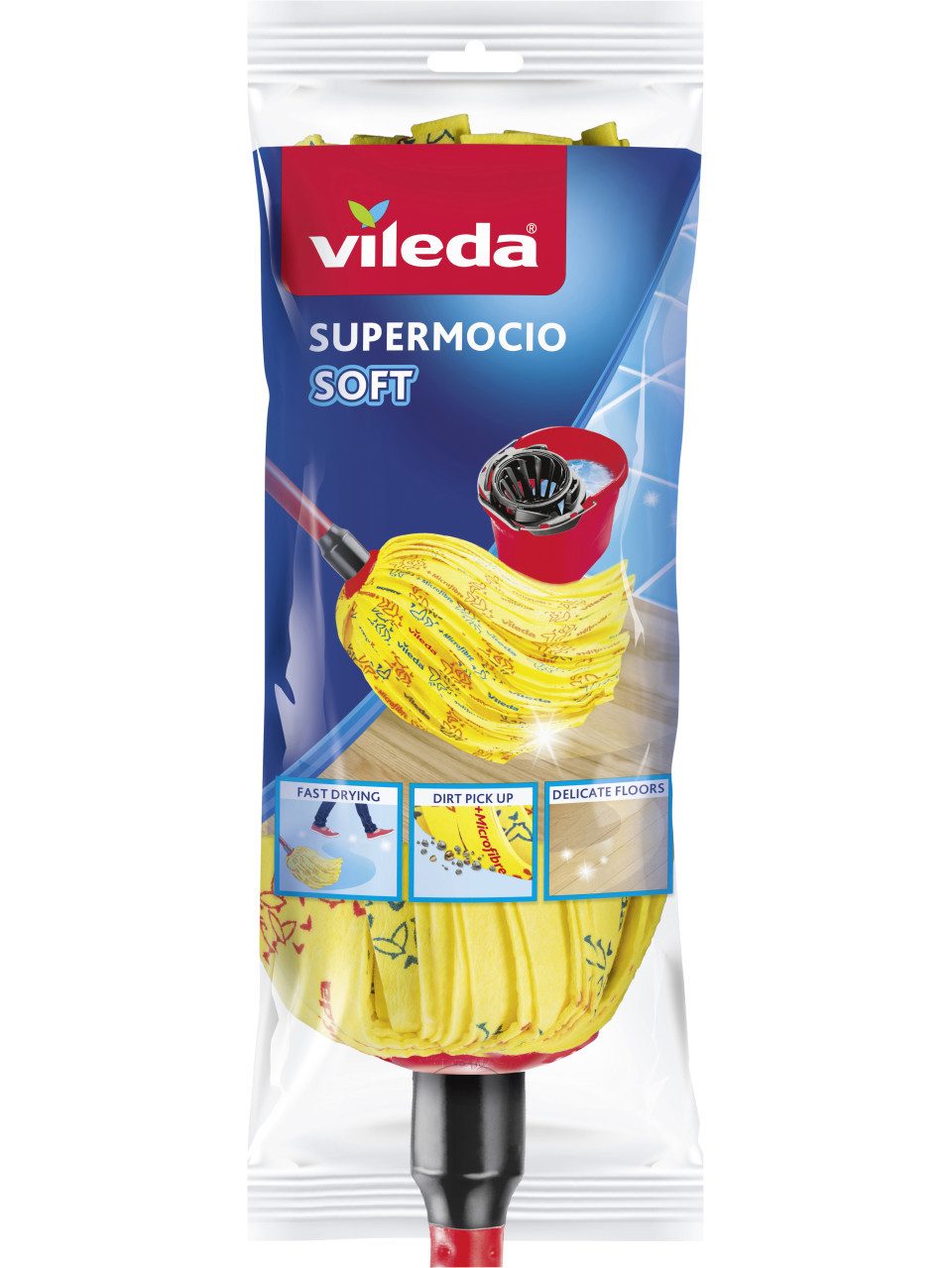 Vileda Staubwischer Vileda Wischmop SuperMocio