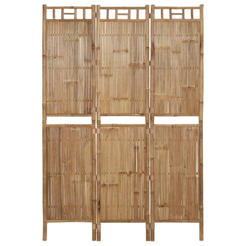 furnicato Raumteiler 3-tlg. Bambus 120x180 cm