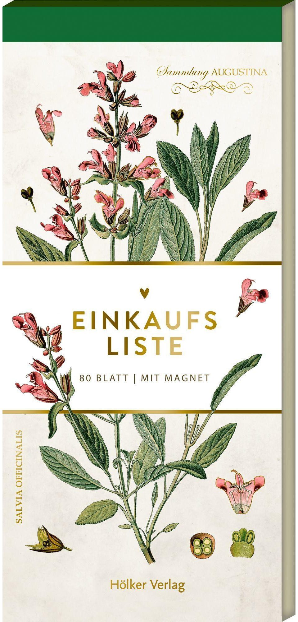 Hölker Verlag Fotoalbum Einkaufsliste - Wildkräuter