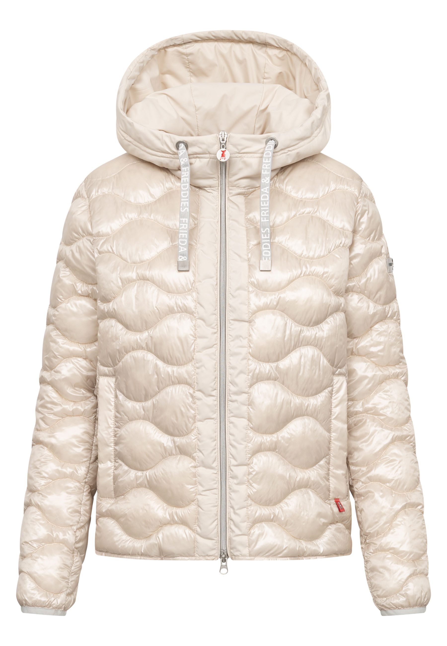 Frieda & Freddies Winterjacke Frieda & Freddies Steppjacke mit Wellensteppung und Materialmix – Bild 5 von 5