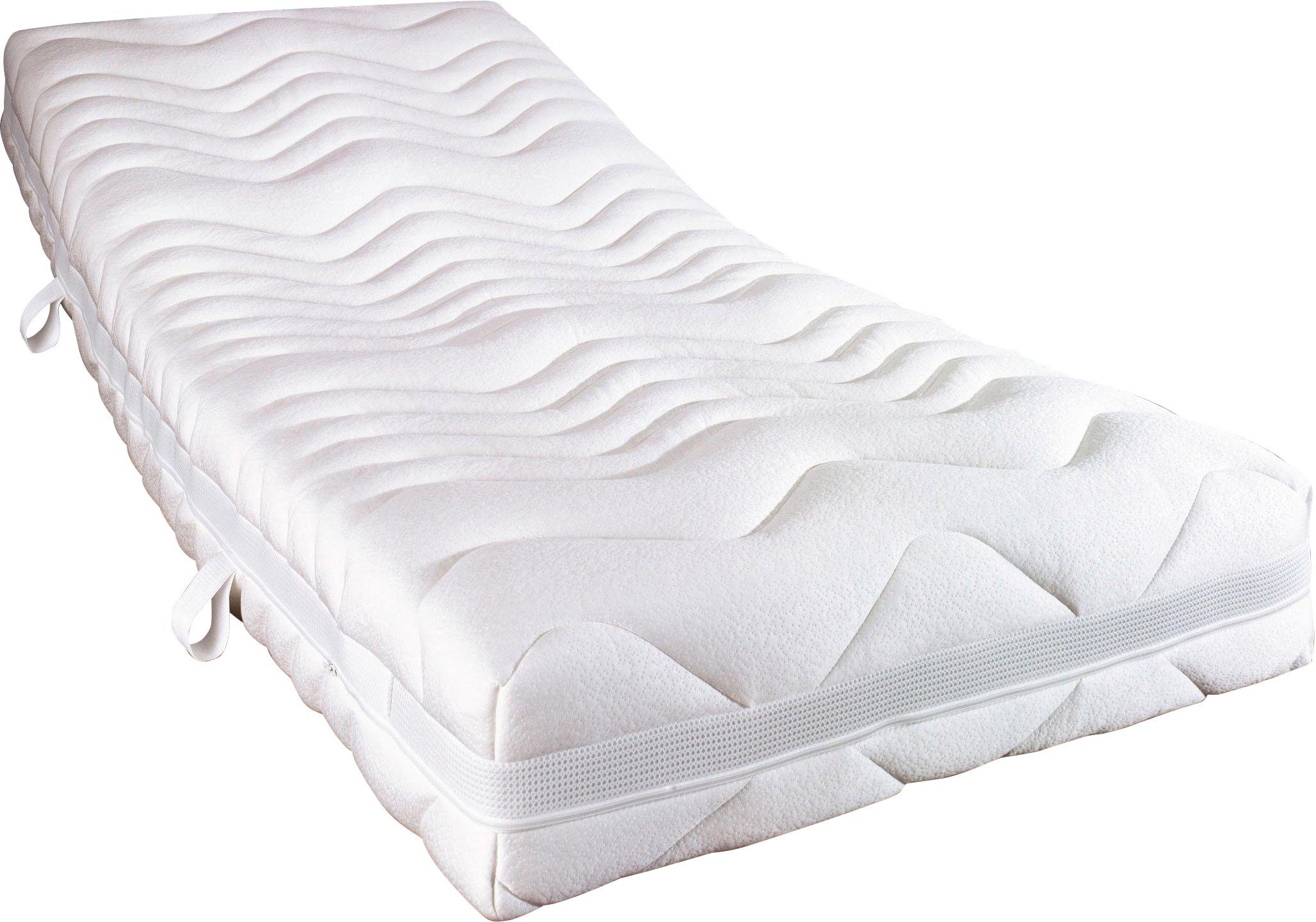 Kaltschaummatratze Komfort Med KS, fan, 19 cm hoch, abnehmbarer Bezug