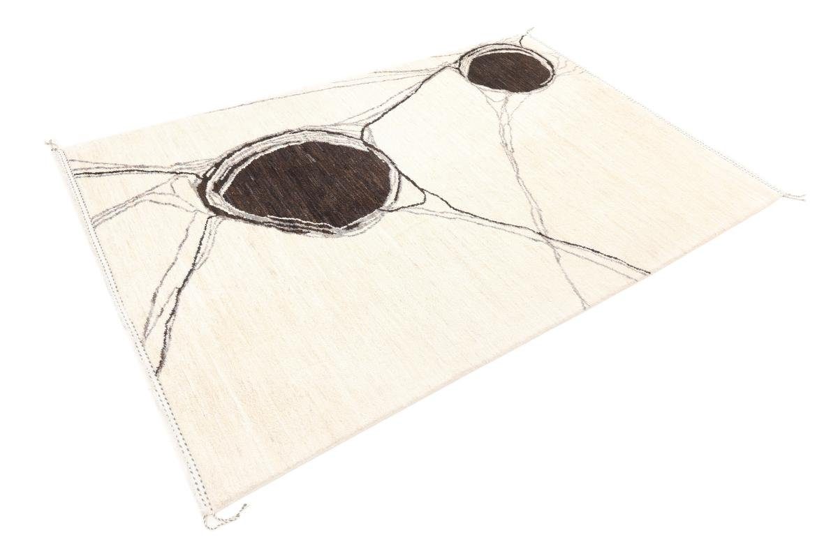 mm Orientteppich Handgeknüpfter Ela Moderner Nain Berber Höhe: Orientteppich, Trading, rechteckig, 20 204x299 Design
