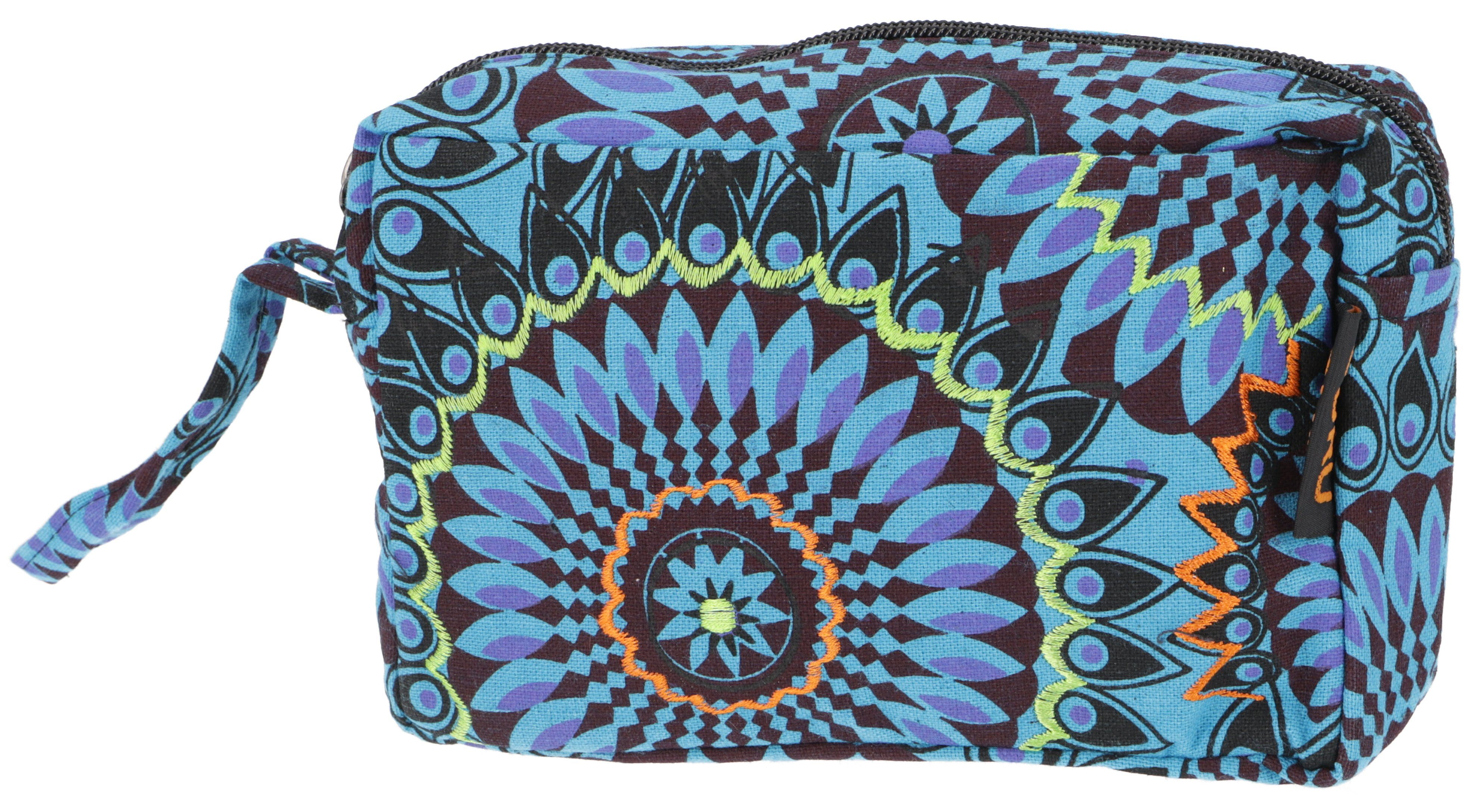 Guru-Shop Aufbewahrungstasche Boho Kosmetiktasche, Kramtäschchen aus Nepal -.. – Bild 2 von 2
