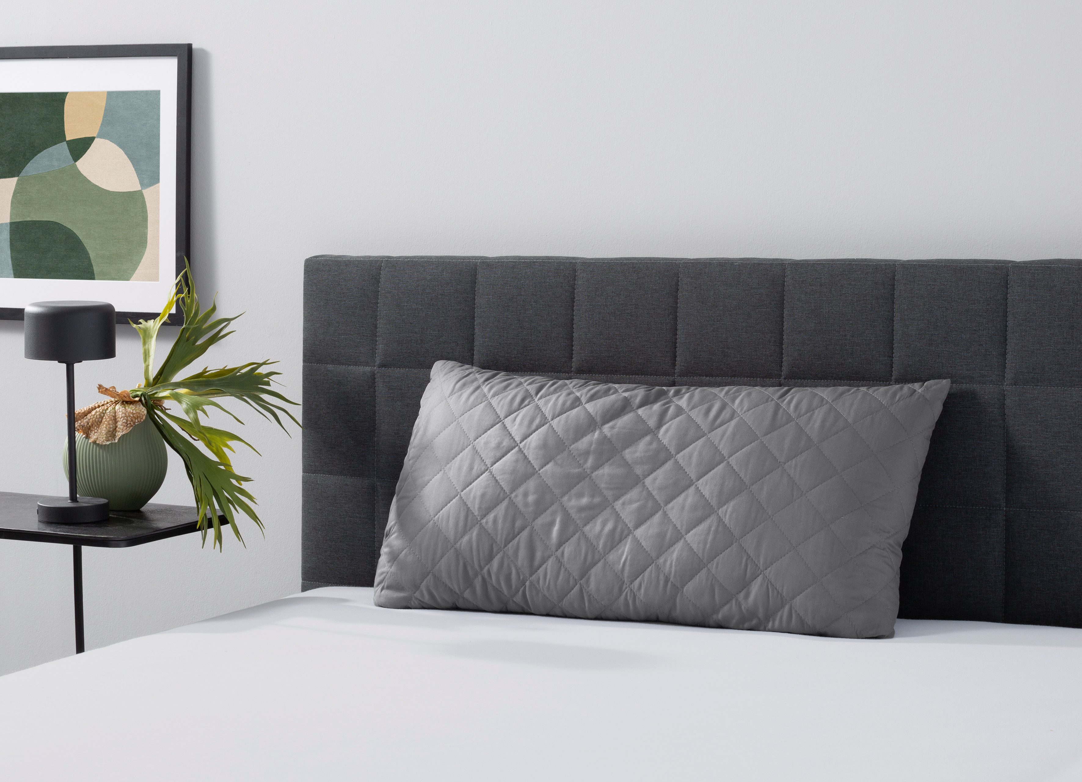 Microfaserkissen Clarra, Kopfkissen 40x80 cm, 80x80 cm