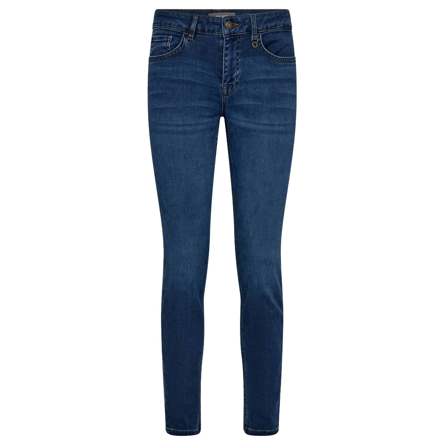 Mos Mosh 5-Pocket-Jeans MOS MOSH Jeans VICE LINUS High Waist - Blau