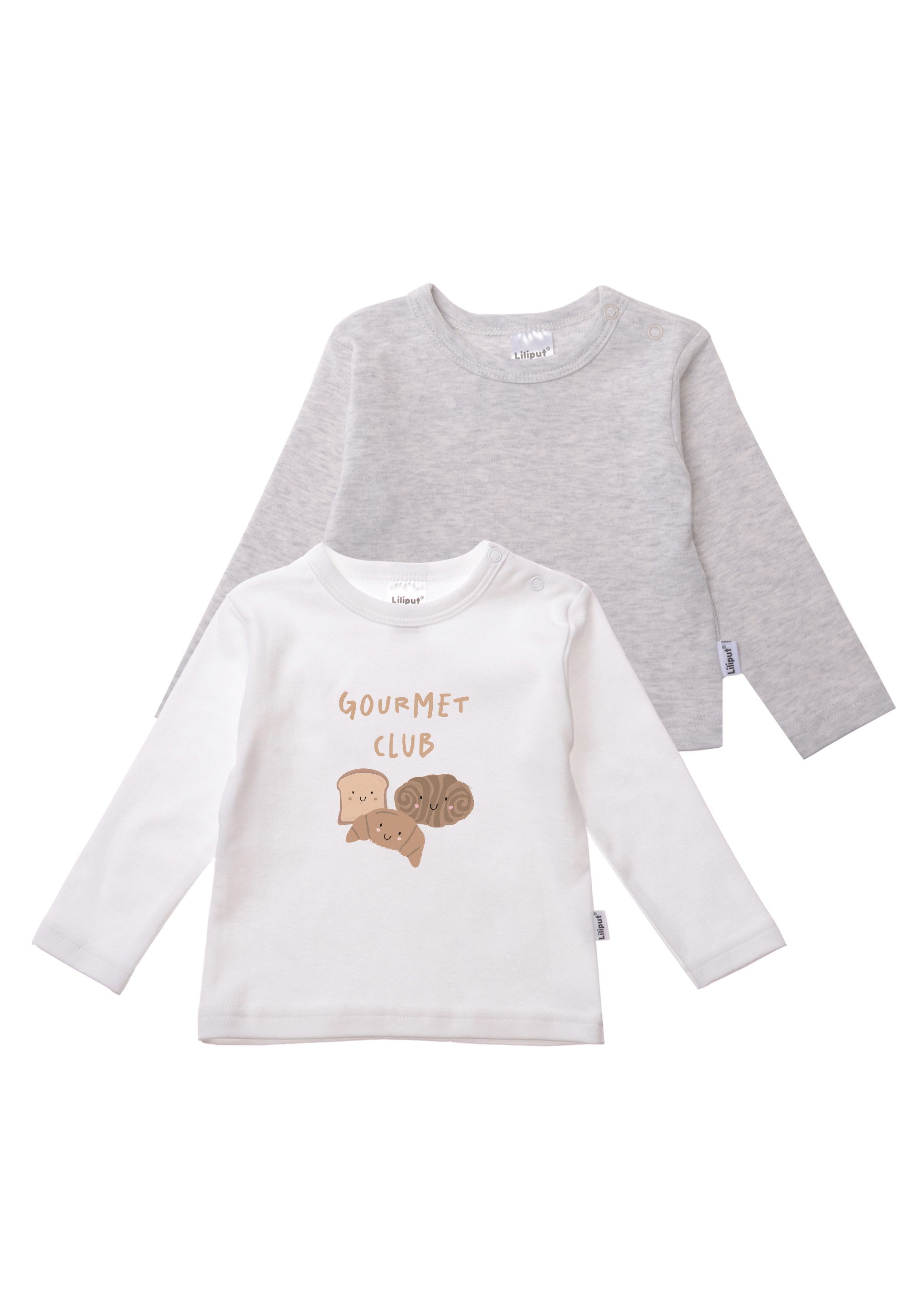 Langarmshirt Gourment Club