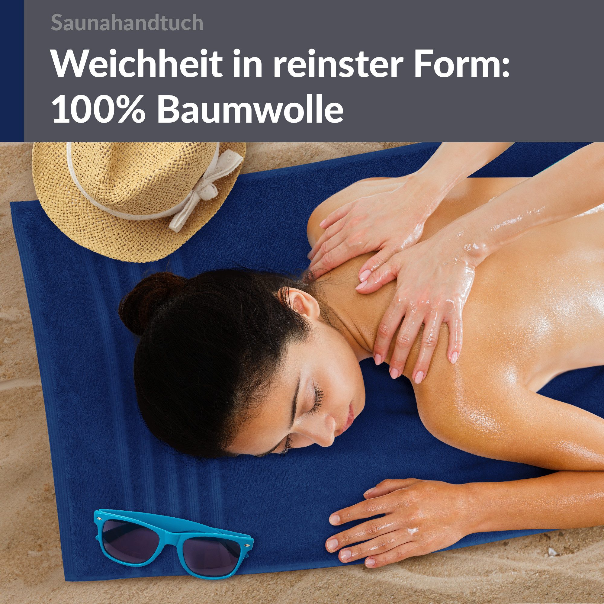 Lashuma Saunatuch Handtuch London, Frottee (1-St), günstig online kaufen