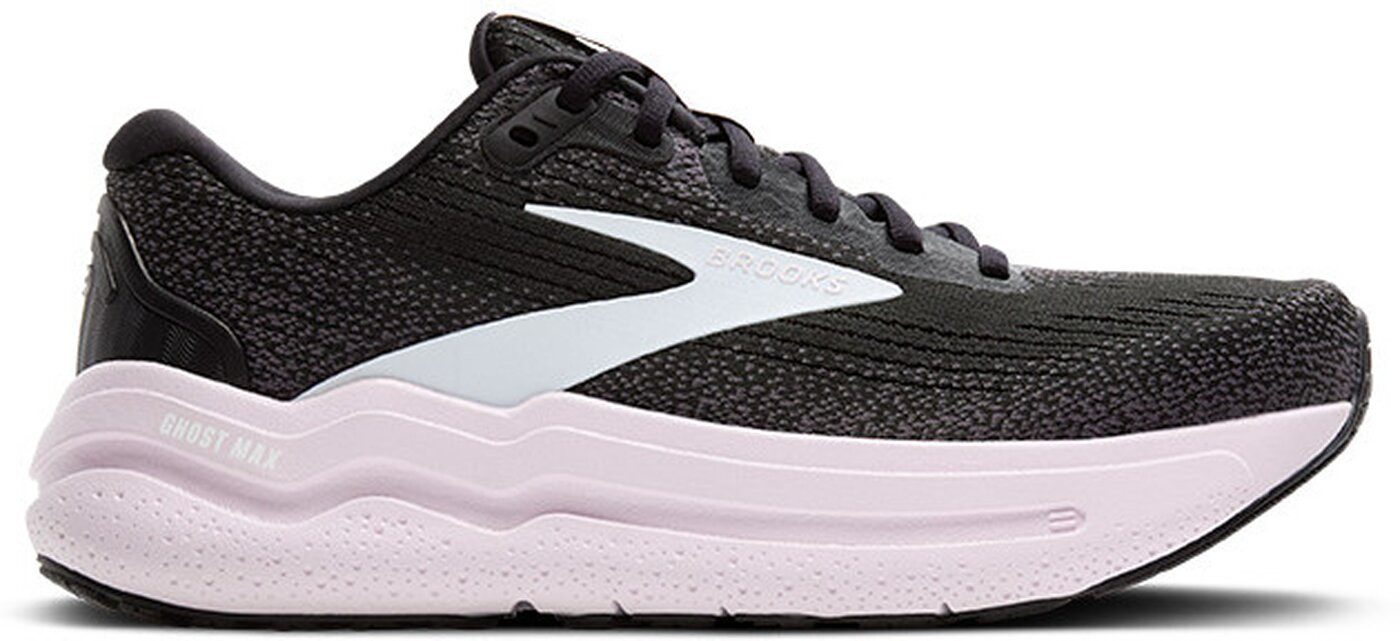 Brooks Ghost Max 2 BLACK/WHITE/ORCHID ICE Laufschuh