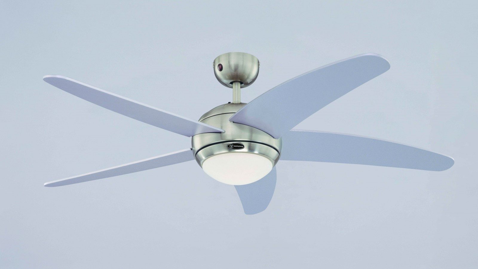 Westinghouse Deckenventilator Deckenventilator Bendan Silber mit Licht und Fernbedienung