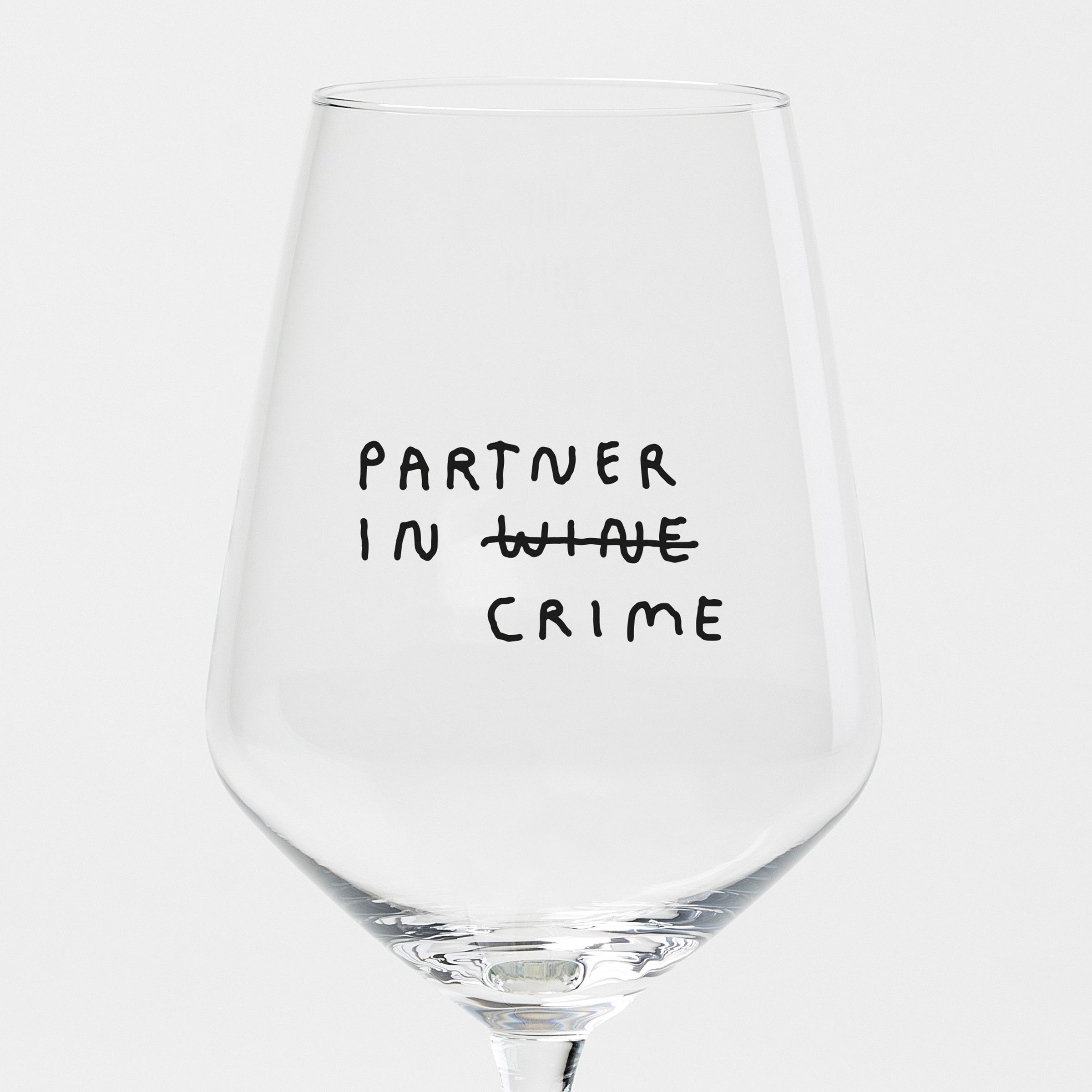 selekkt Weinglas "Partner In Wine" Weinglas by Johanna Schwarzer × selekkt, Glas