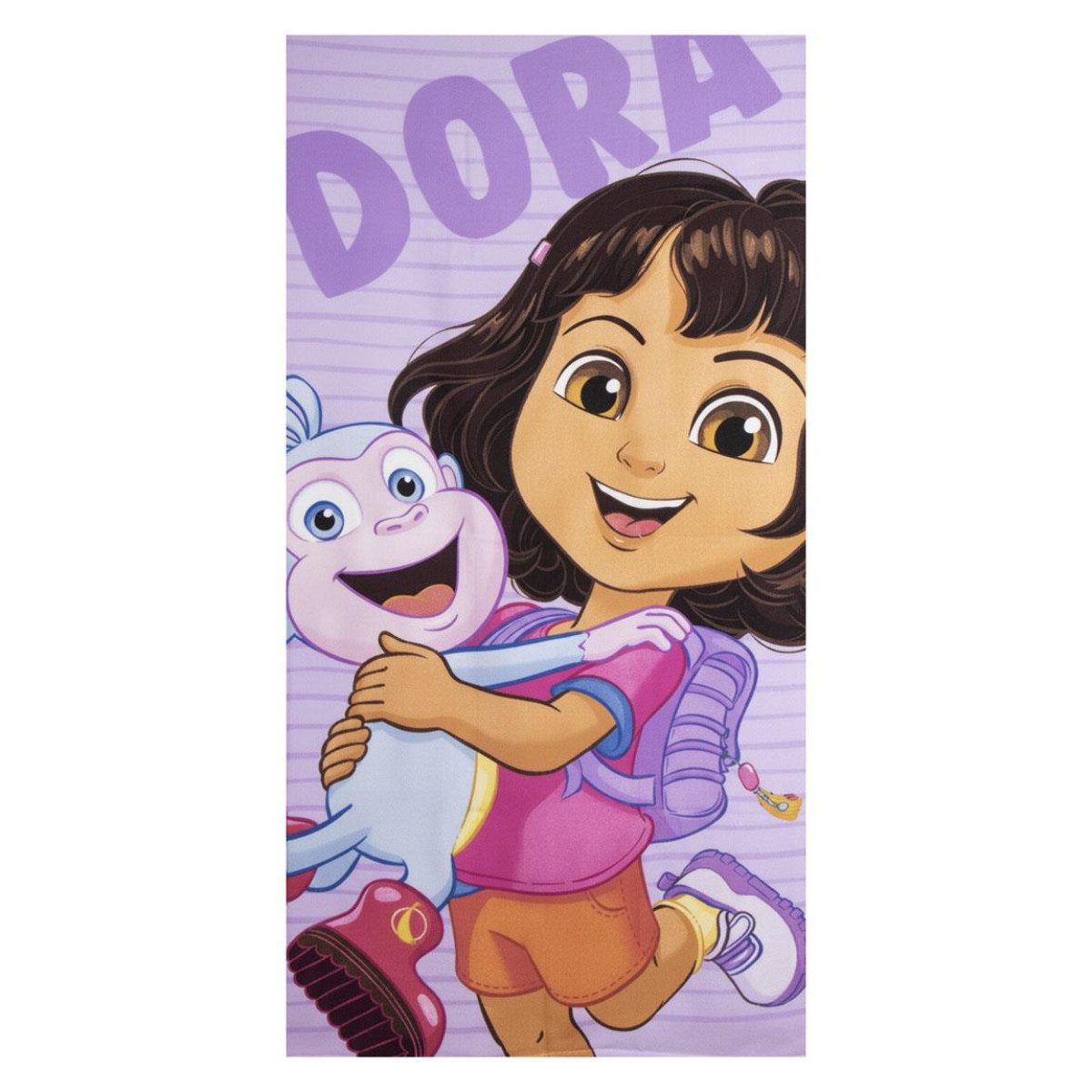 Dora the Explorer Strandtuch Badetuch 70 × 140 cm 250 gsm für Strand Schwimmbad und Urlaub