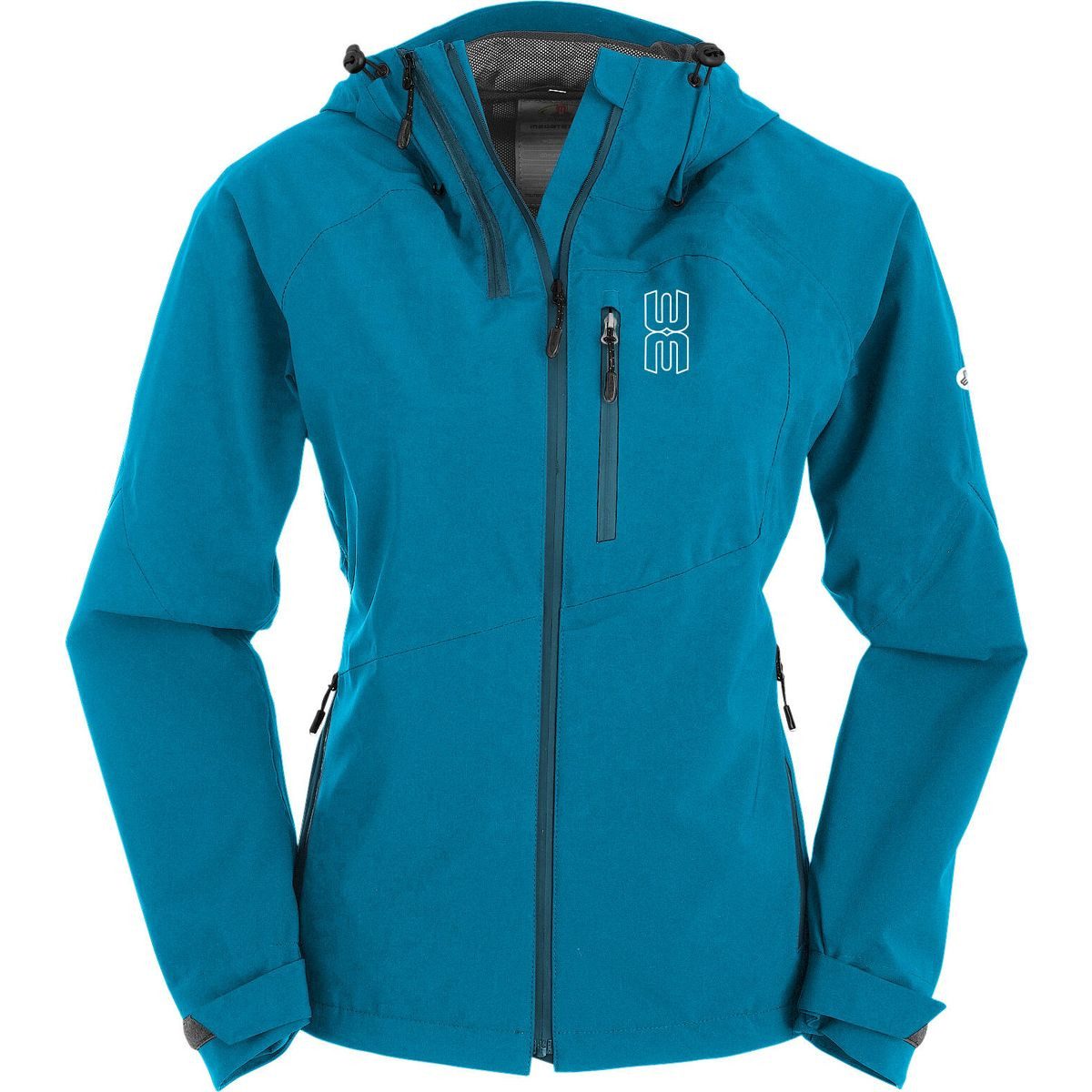 Maul Sport® Skijacke Hochfügen Sportliche Trekking Jacke mit angeschnittener Sturmkapuze