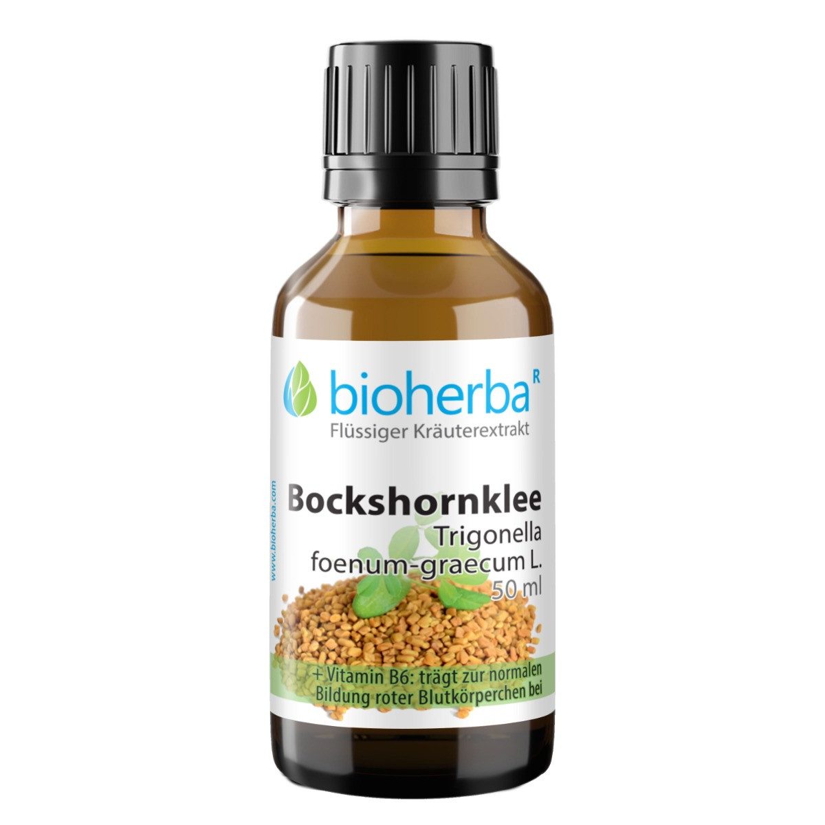 BIOHERBA R Bockshornklee Tropfen Tinktur 50ml Nahrungsergänzungsmittel