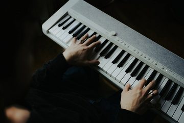 CASIO Home-Keyboard Piano-Keyboard, CT-S1WESP, ideal für Piano-Einsteiger und Klanggourmets