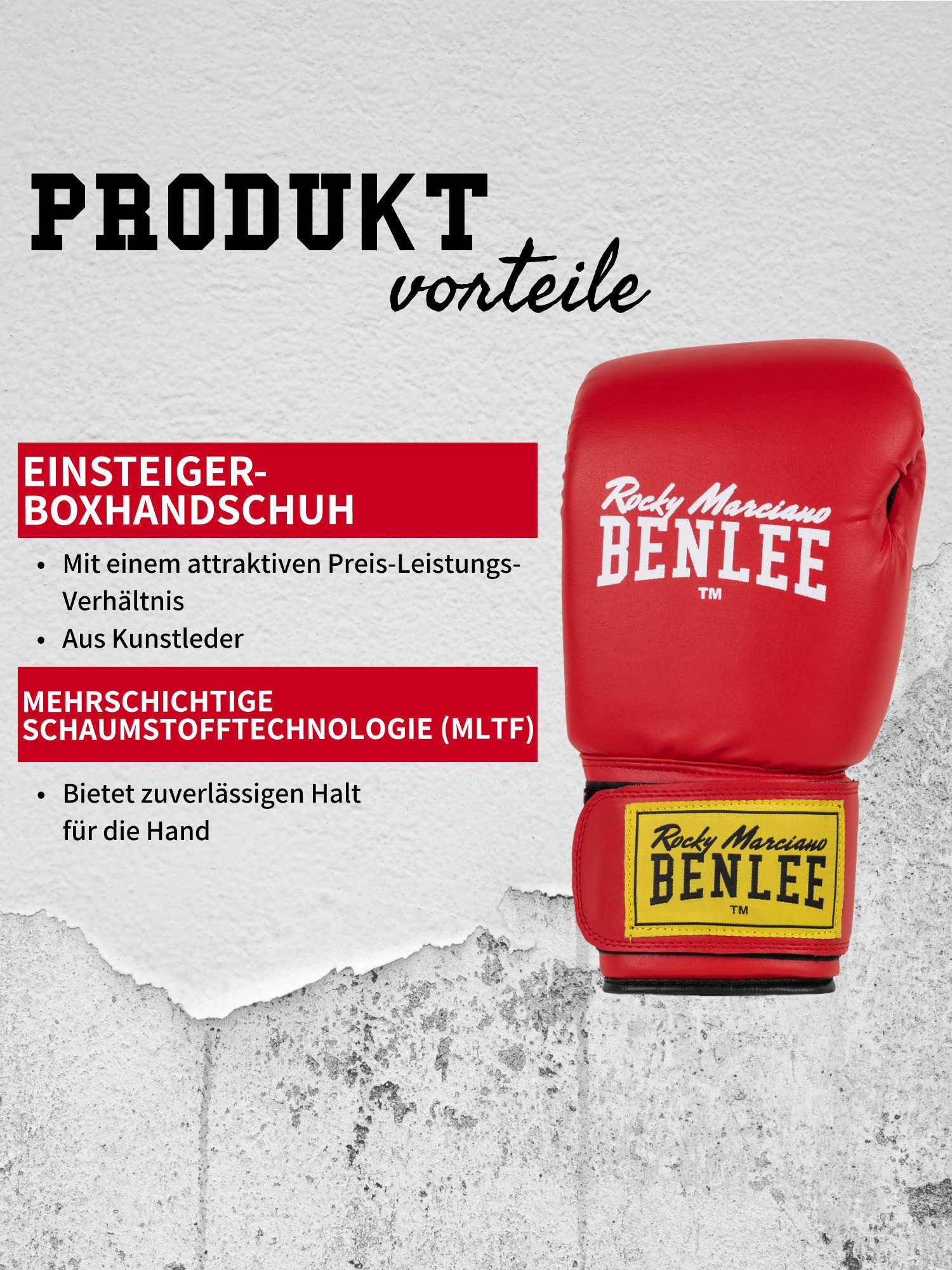 Benlee Rocky Marciano Boxhandschuhe RODNEY (2-tlg)
