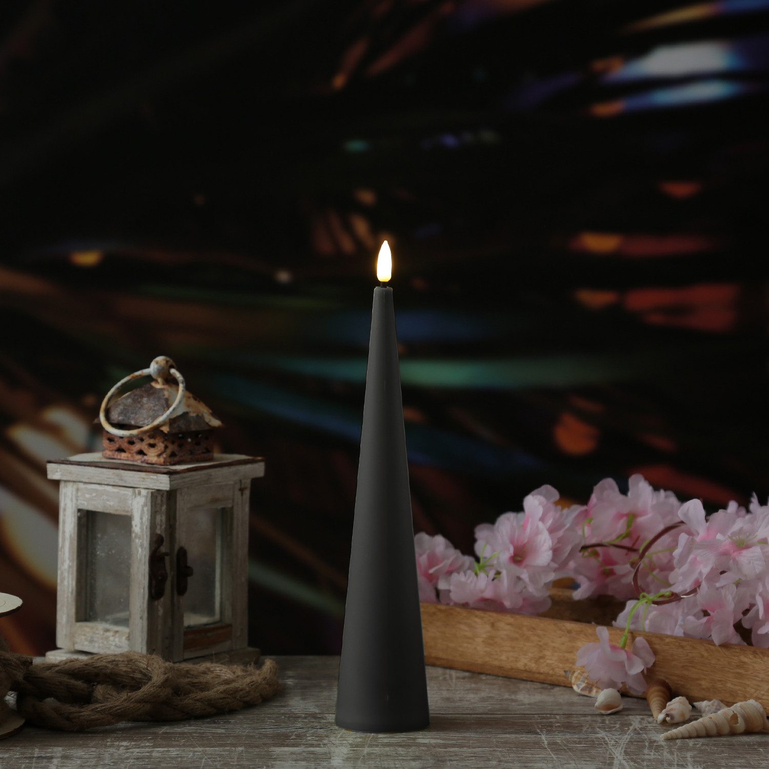 MARELIDA LED-Kerze LED Kegelkerze Outdoorkerze in günstig online kaufen