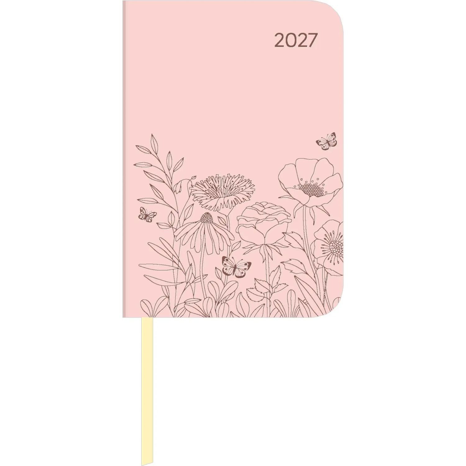 NEUMANN Taschenkalender Lady Journal Mini Deluxe Salmon 2027
