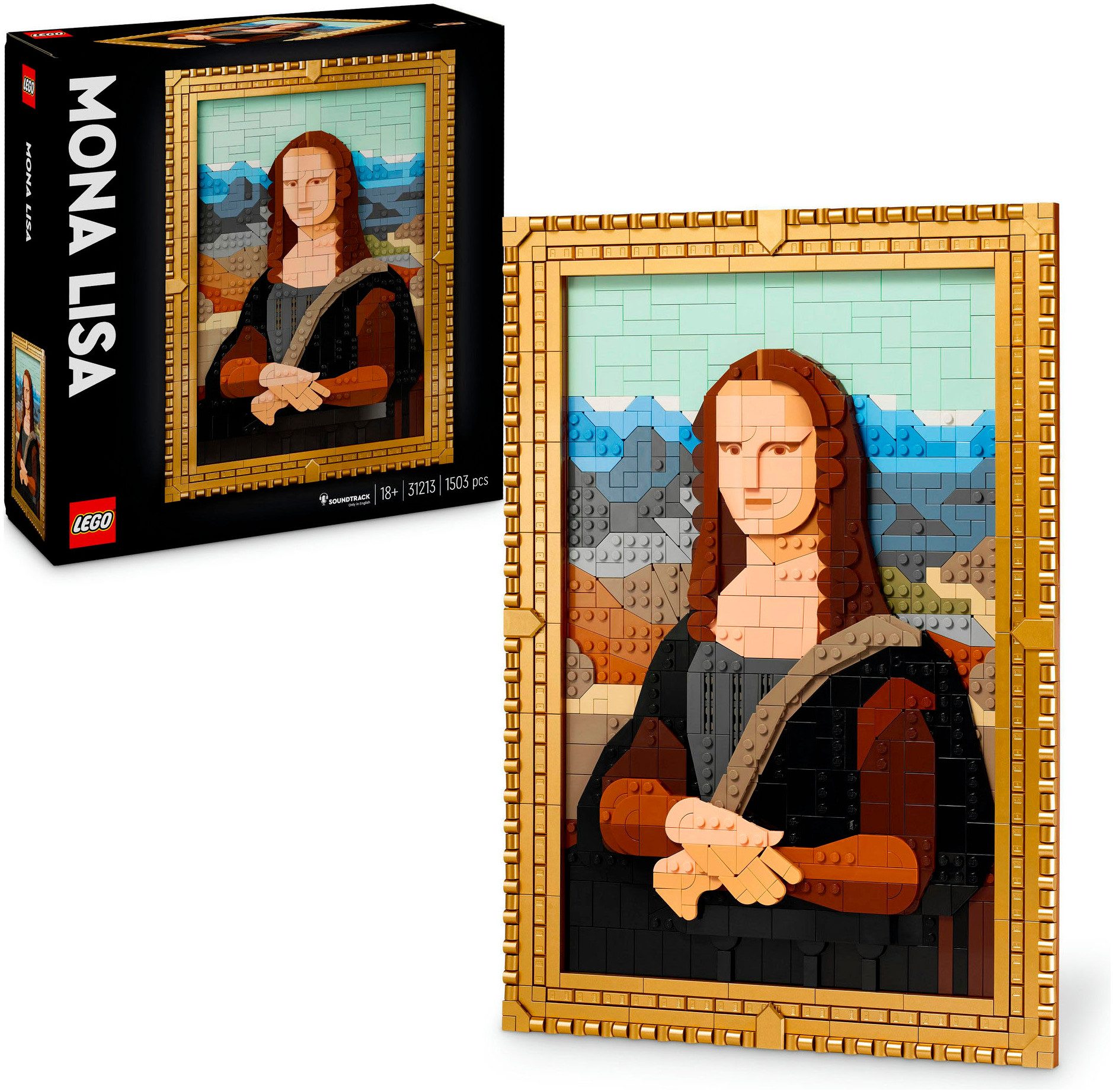 LEGO® Mona Lisa (31213), LEGO ART Konstruktionsspielsteine, (1503 St), Made günstig online kaufen