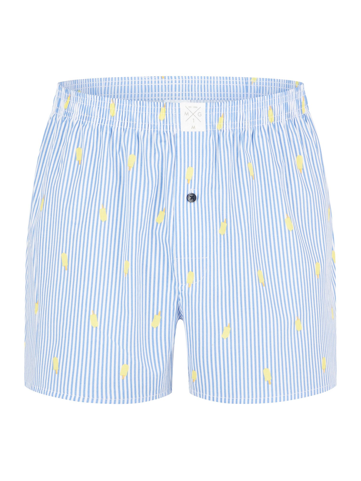 MG-1 Boxer Classics (6-St) American Boxershorts - weit geschnitten - Knopfl günstig online kaufen