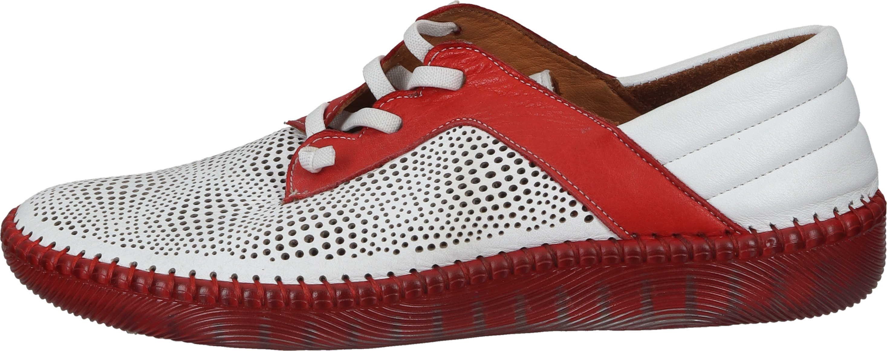 Manitu Slipper Schnürschuh aus echtem Leder günstig online kaufen