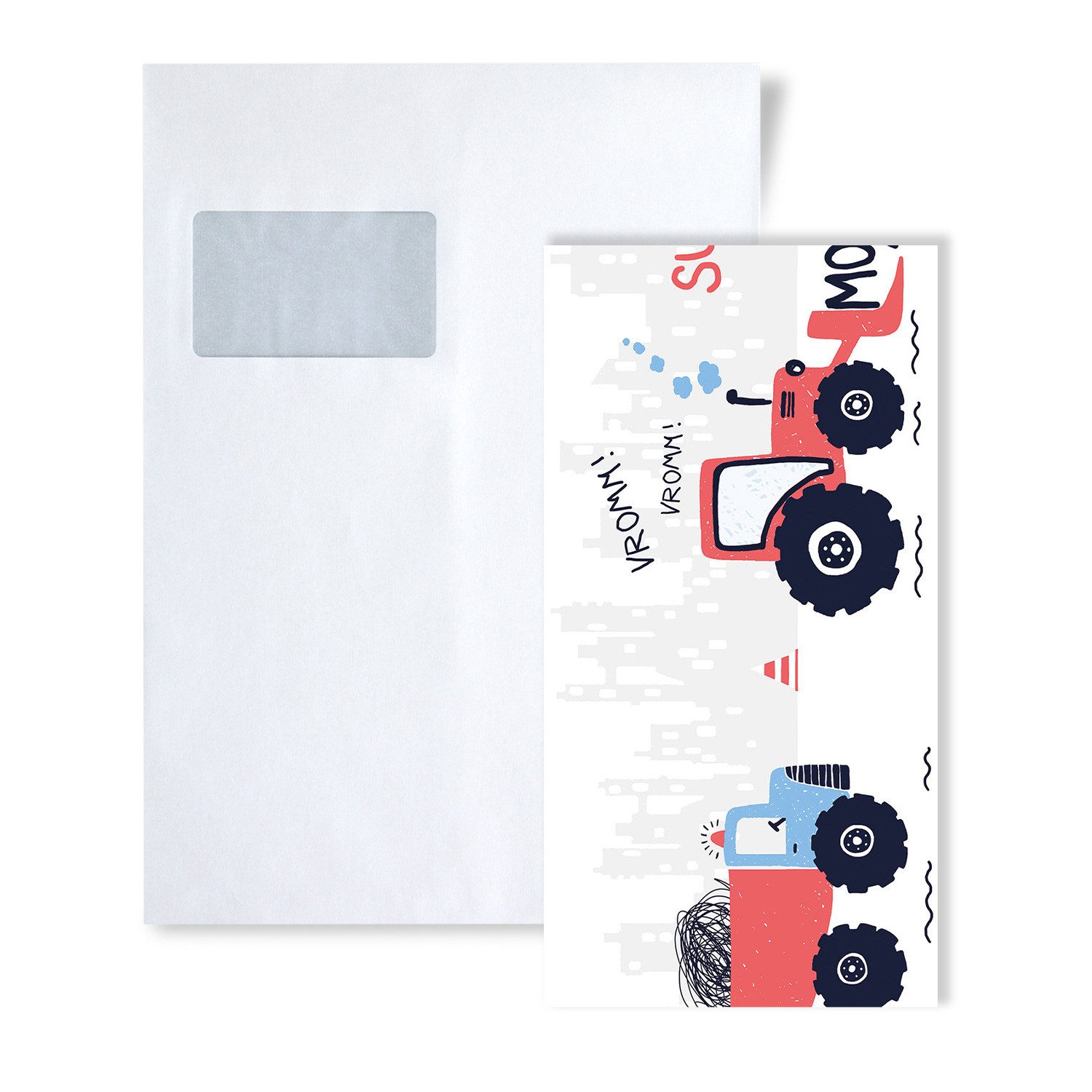 Profhome Bordüre 1 MUSTERSTÜCK S-403736-GU Länge ca. 29 cm MUSTER der Kindertapete, (1 Musterblatt, ca. A5-A4), rot