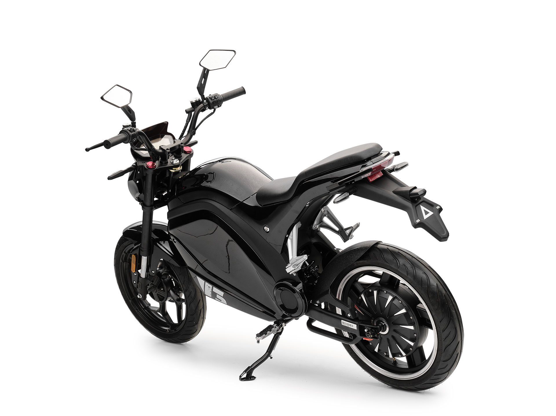 Burnout E-Motorroller Elektromotorrad V3 Schwarz 45 kmh E-Bike Roller ...