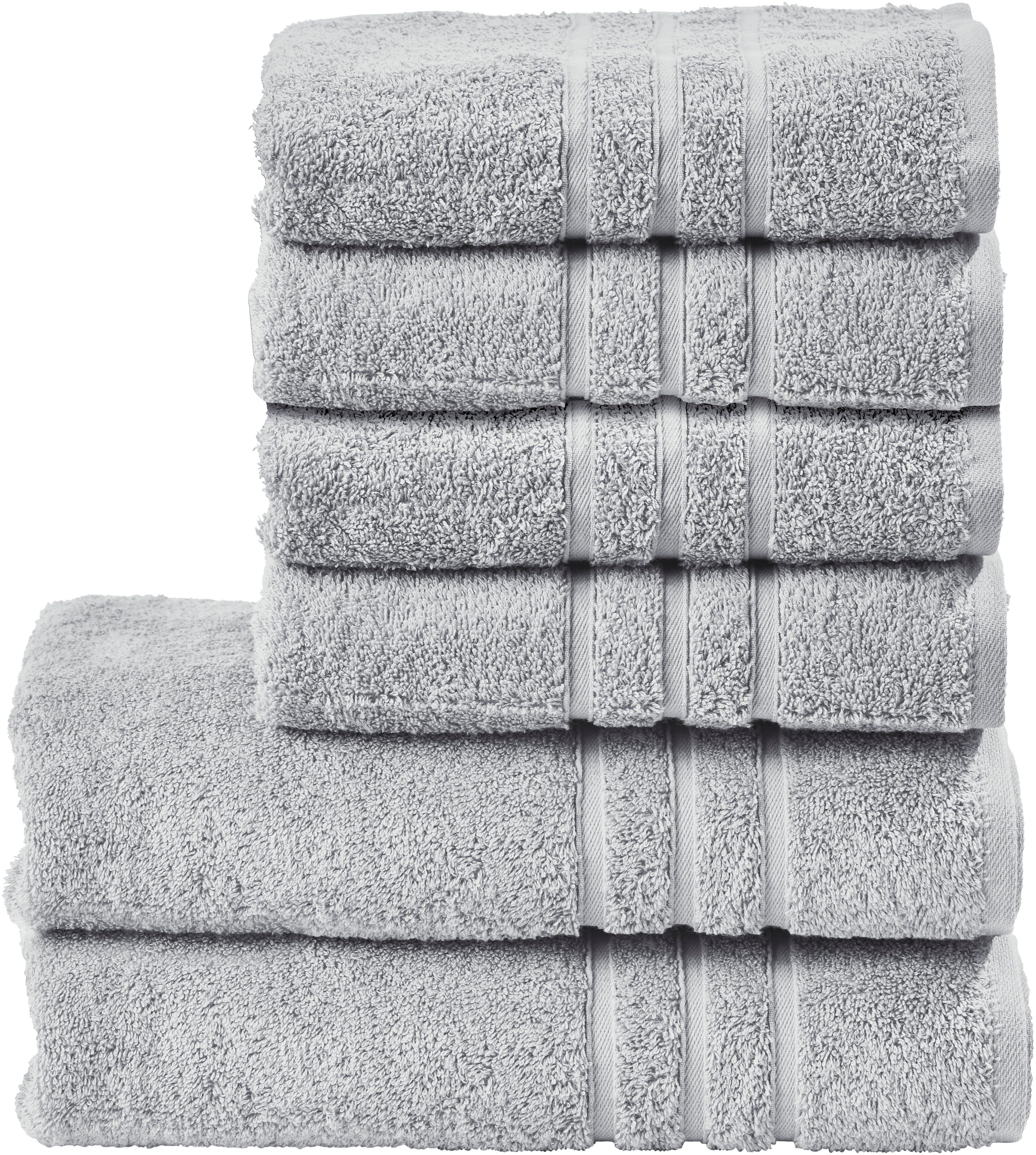 done.® Handtuch Set Daily Uni, Walkfrottier günstig online kaufen