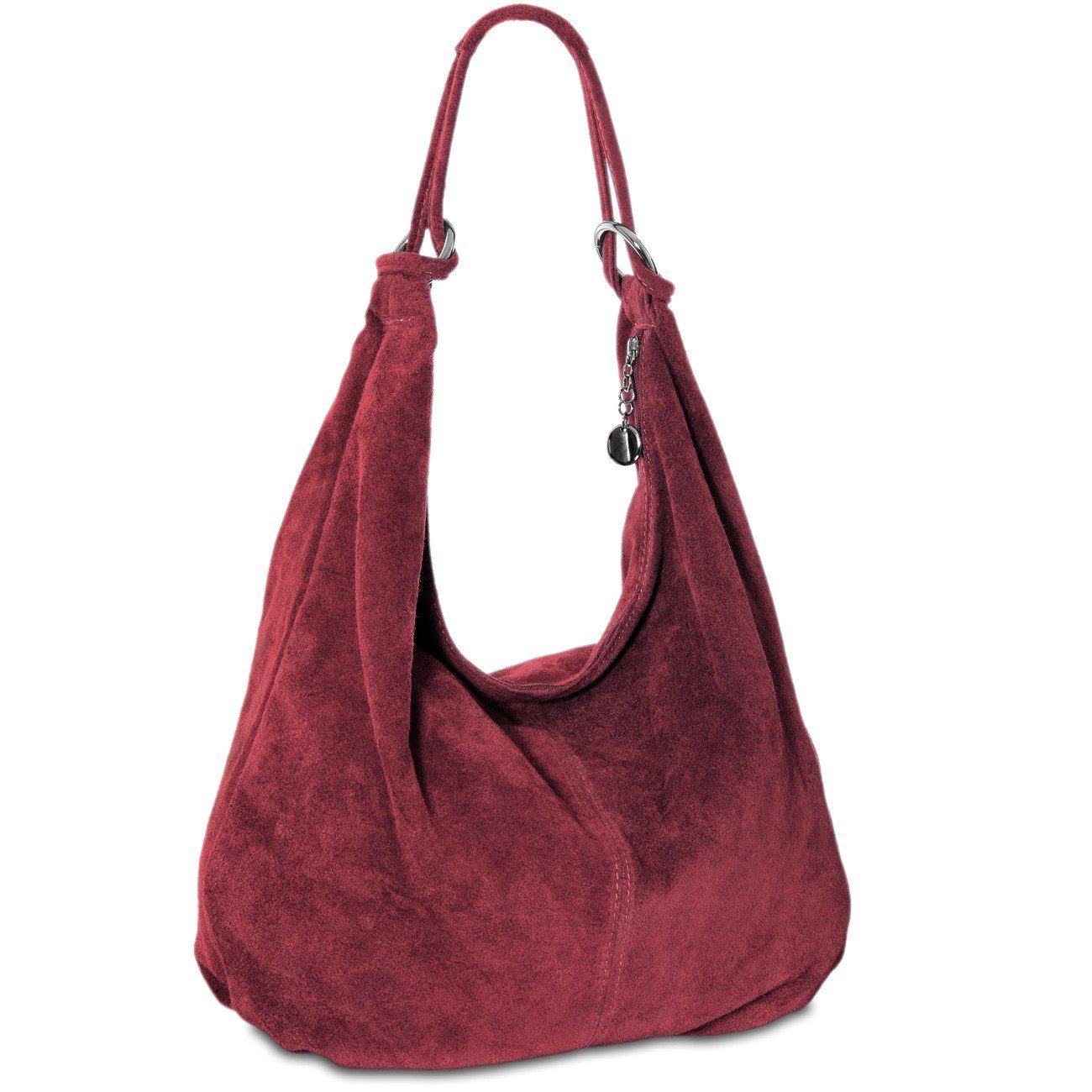 Caspar Schultertasche Damen Vintage Leder Tasche Hobo Bag - CLASSIC LINE - günstig online kaufen