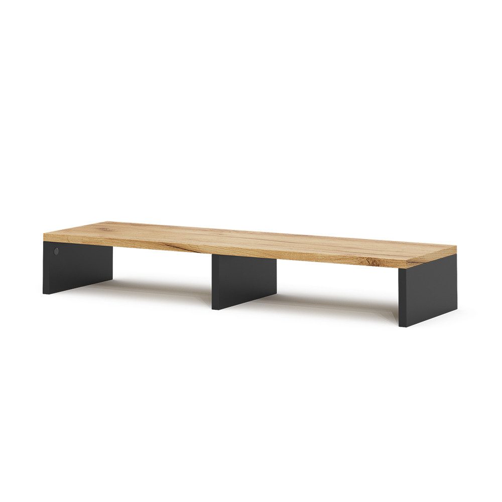 Vicco Schreibtisch Tomy, Anthrazit/Goldkraft Eiche, 80 günstig online kaufen