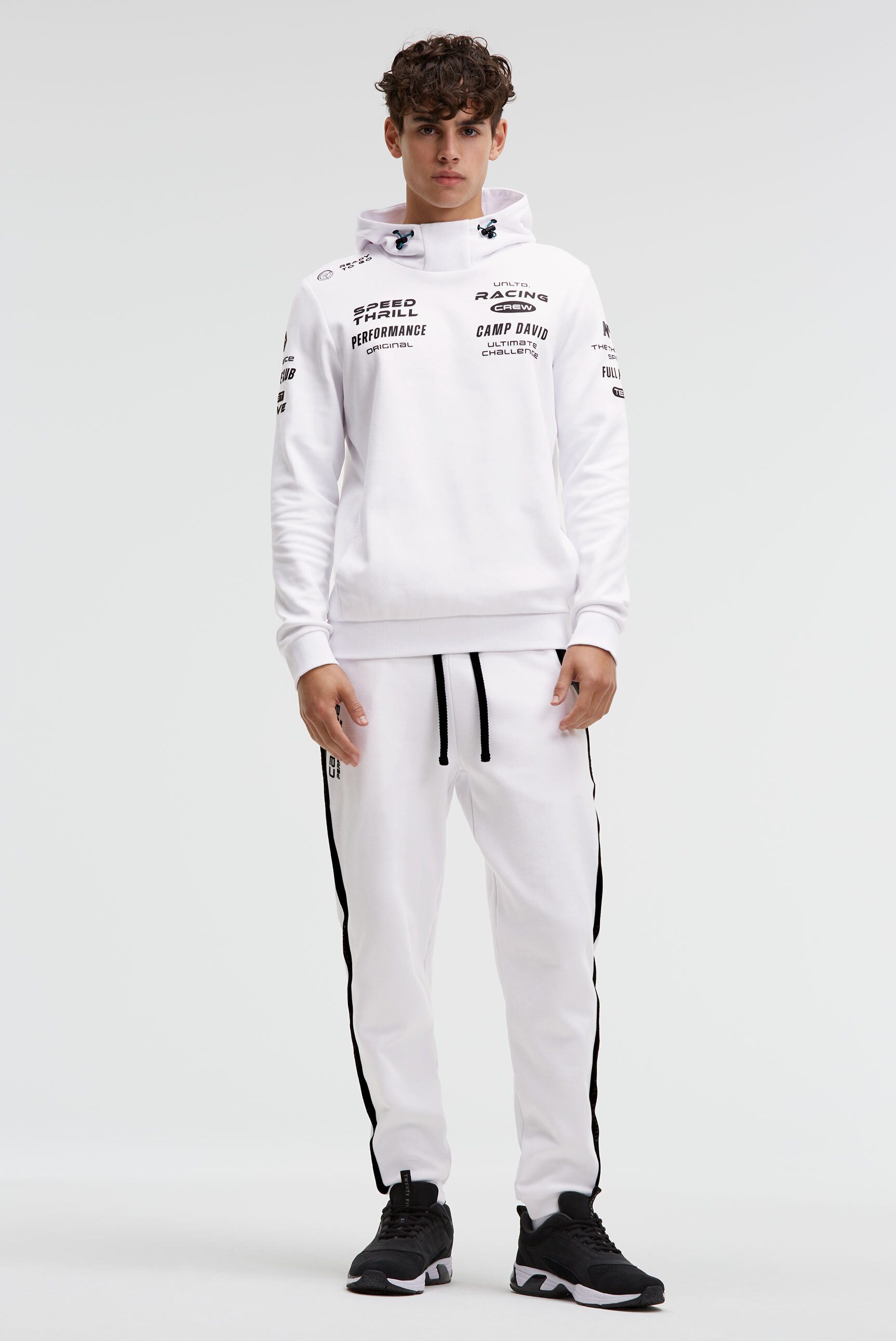 CAMP DAVID Kapuzensweatshirt mit Taschen