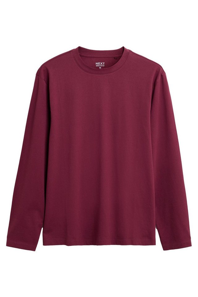 Next Langarmshirt Relaxed Fit Langarmshirt mit Rundhalsausschnitt (1-tlg)