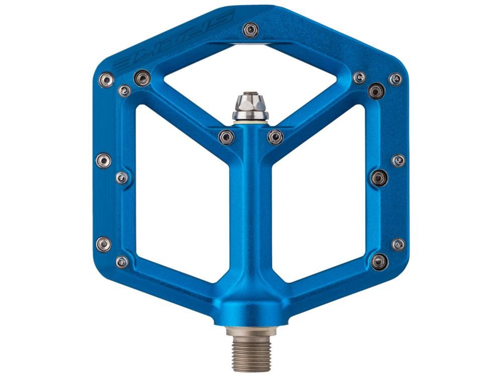 SPANK Plattformpedale Spank Spike Reboot flat pedal, blue