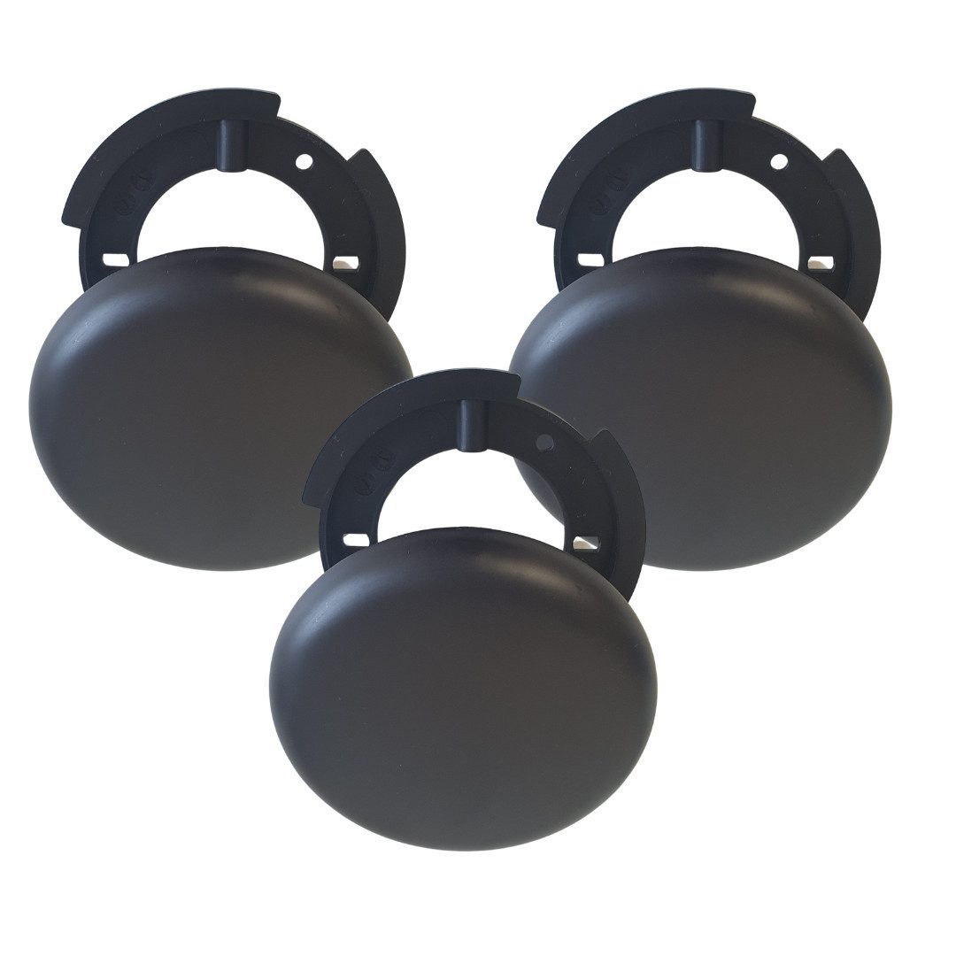 Lichthandel Hoch Lampen-Verteiler Verteilerdose Aufputz Verteilerdose Deckendose Baldachin Deckenrosette, Diese Abbdeckdose, verdeckt den Deckenauslass für die Zuleitung.