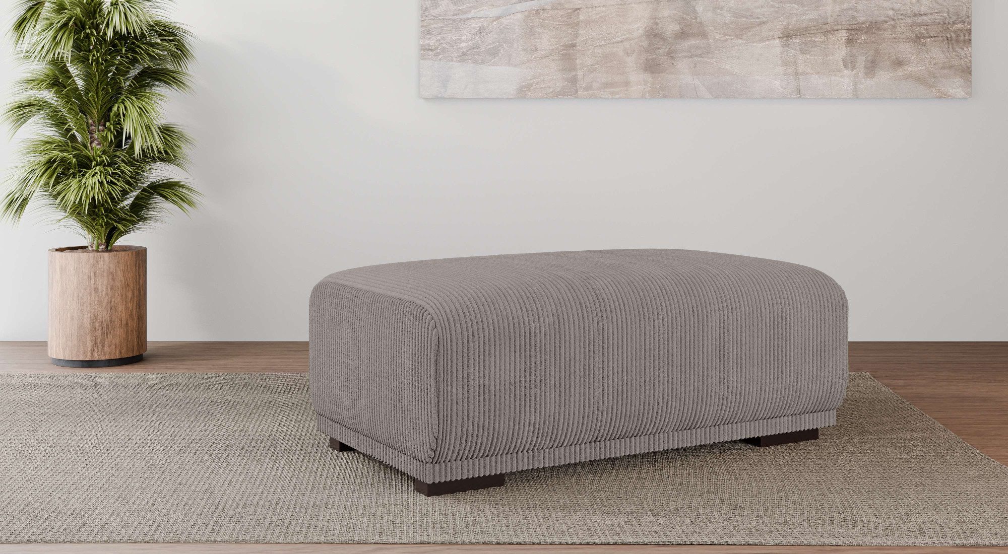 Home affaire Polsterhocker BORNHOLM, großer Hocker passend zur Serie, Maße günstig online kaufen