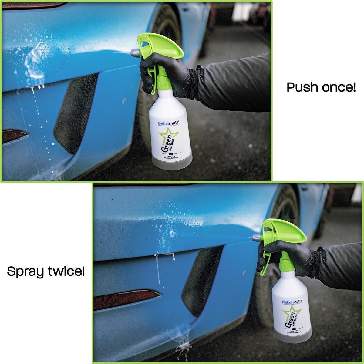detailmate Koch Chemie Green Star Universalreiniger Mehrzweckreiniger Allzweckreiniger (2-St. mit Sprühflasche 1 Liter im Set)