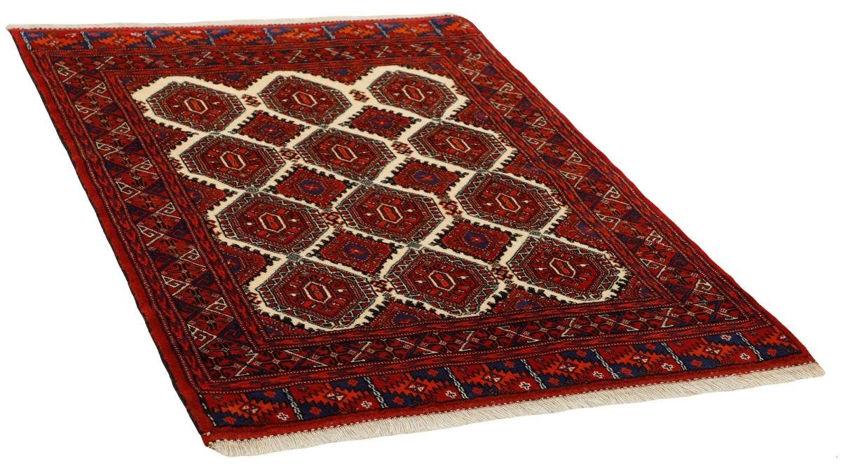 Orientteppich Turkaman 104x135 Perserteppich, Orientteppich Nain / Trading, rechteckig, 6 Höhe: Handgeknüpfter mm