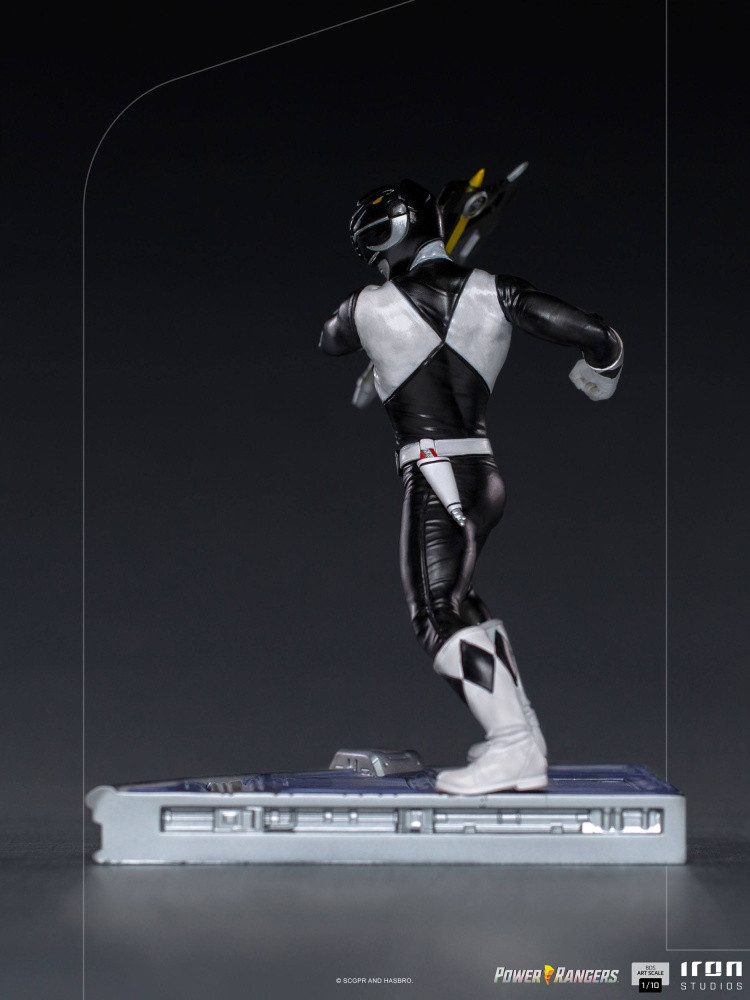 Iron Studios Merchandise-Figur Power Rangers BDS Art Scale Statue 1/10 Black Ranger 17 cm