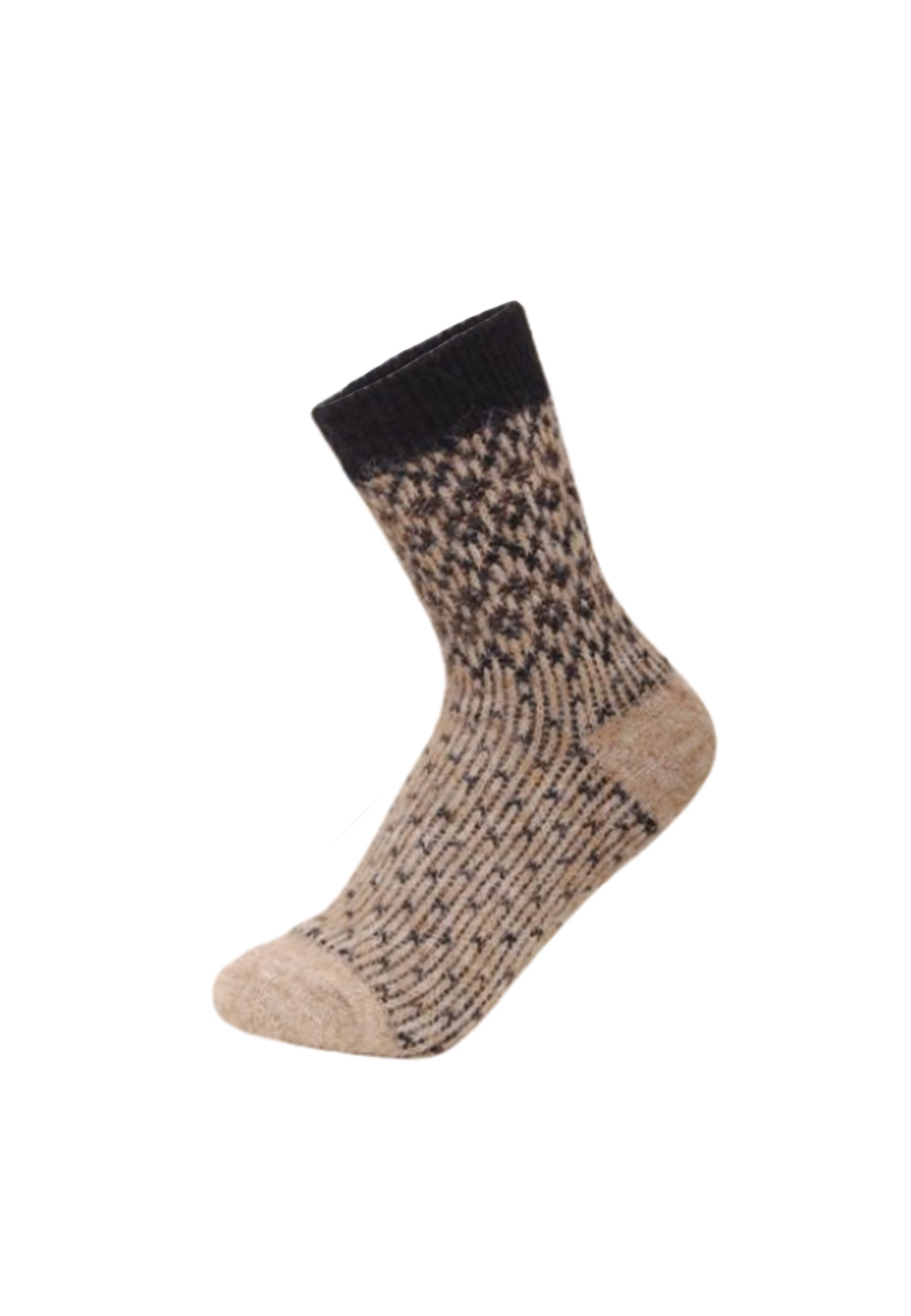 Yuhu Socken Damen Alpaka Socken Größe 36–40 warme Winter Stricksocken 4 Farben
