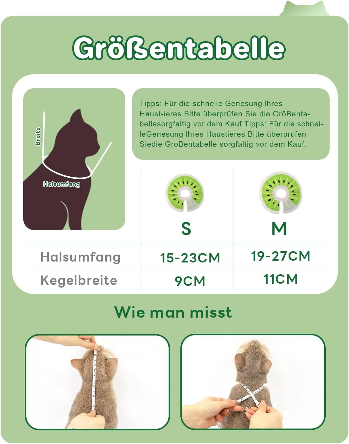 Ledander Schutzkragen Halskrause Katze, Einstellbarer Halskrause Katze Halsband, für Katzen Kleiner Hunde Nach Operation und Verletzungen